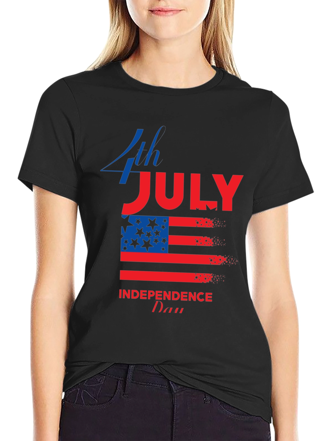 4th of July Independence Day Graphic T-Shirt