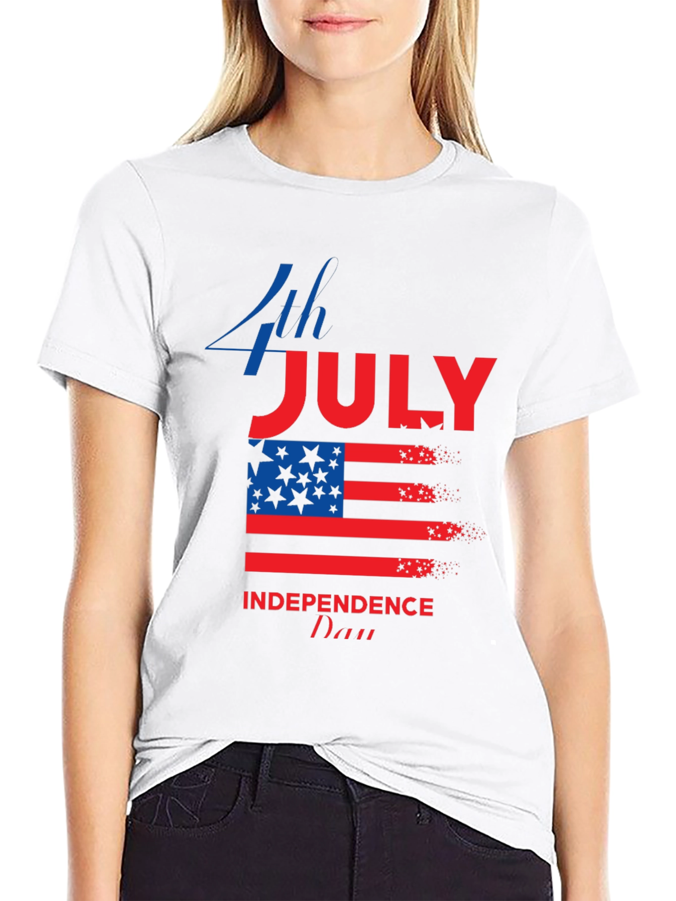 4th of July Independence Day Graphic T-Shirt