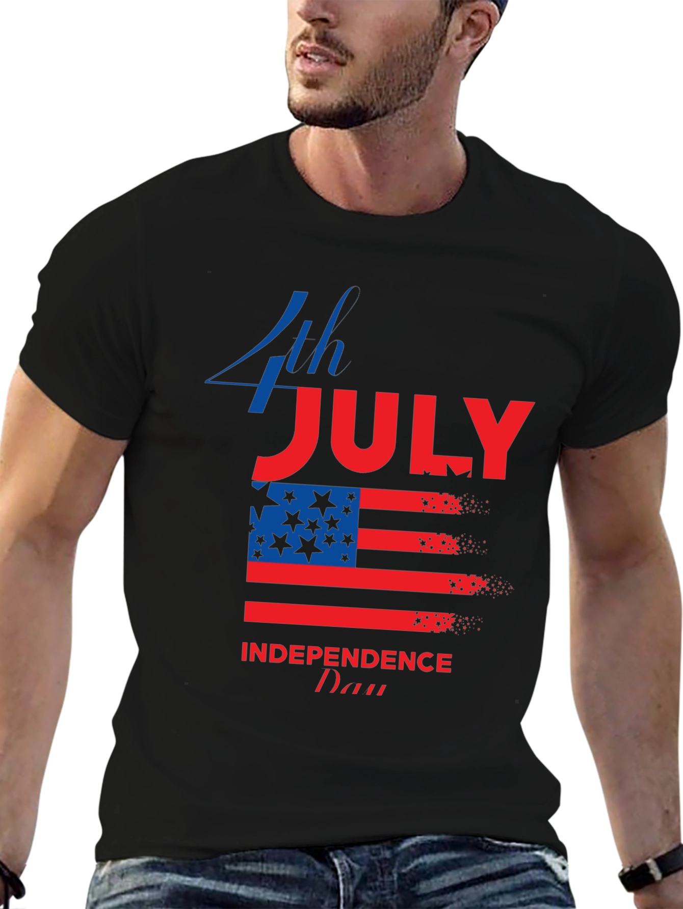 4th of July Independence Day Graphic T-Shirt