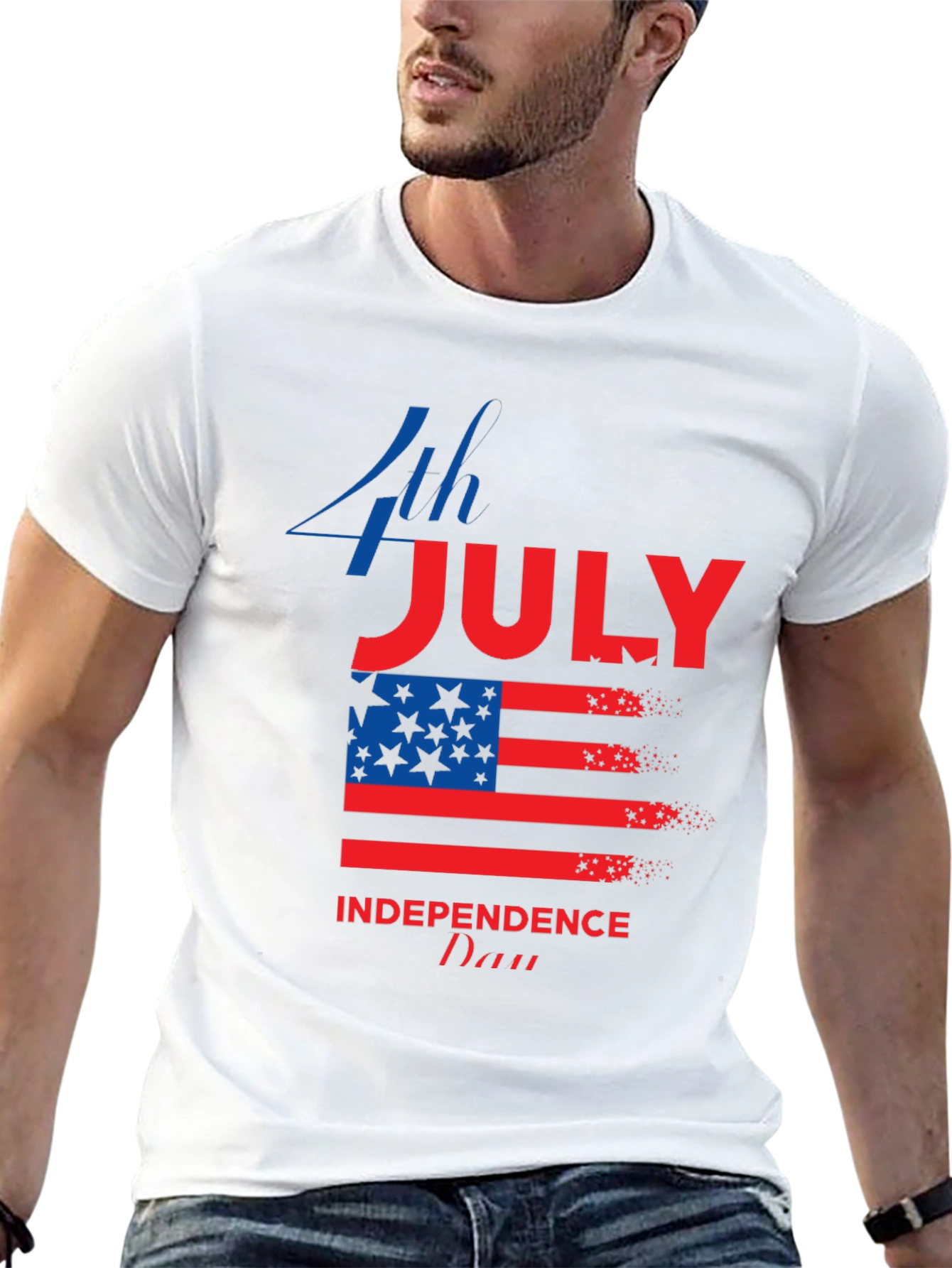 4th of July Independence Day Graphic T-Shirt