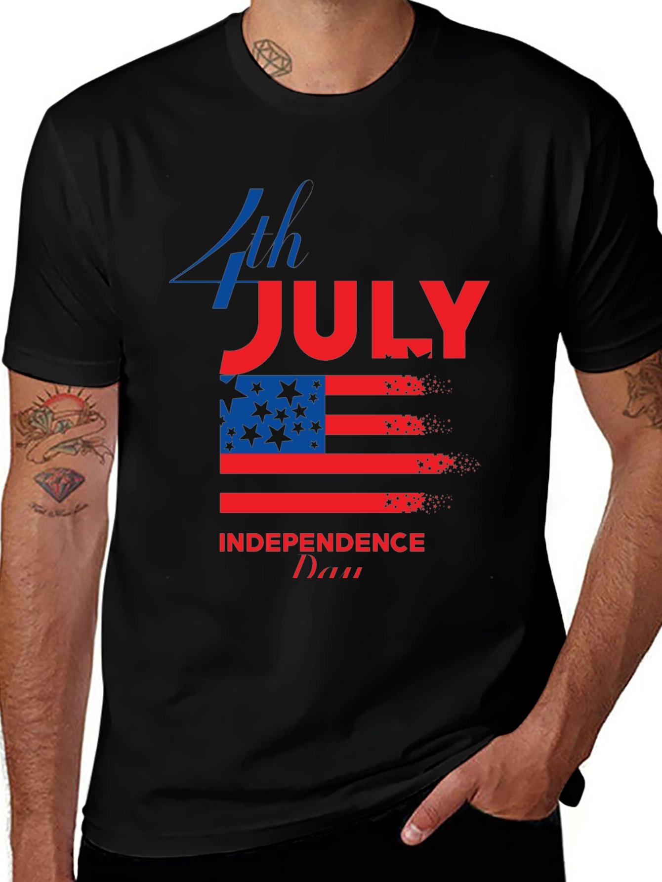 4th of July Independence Day Graphic T-Shirt