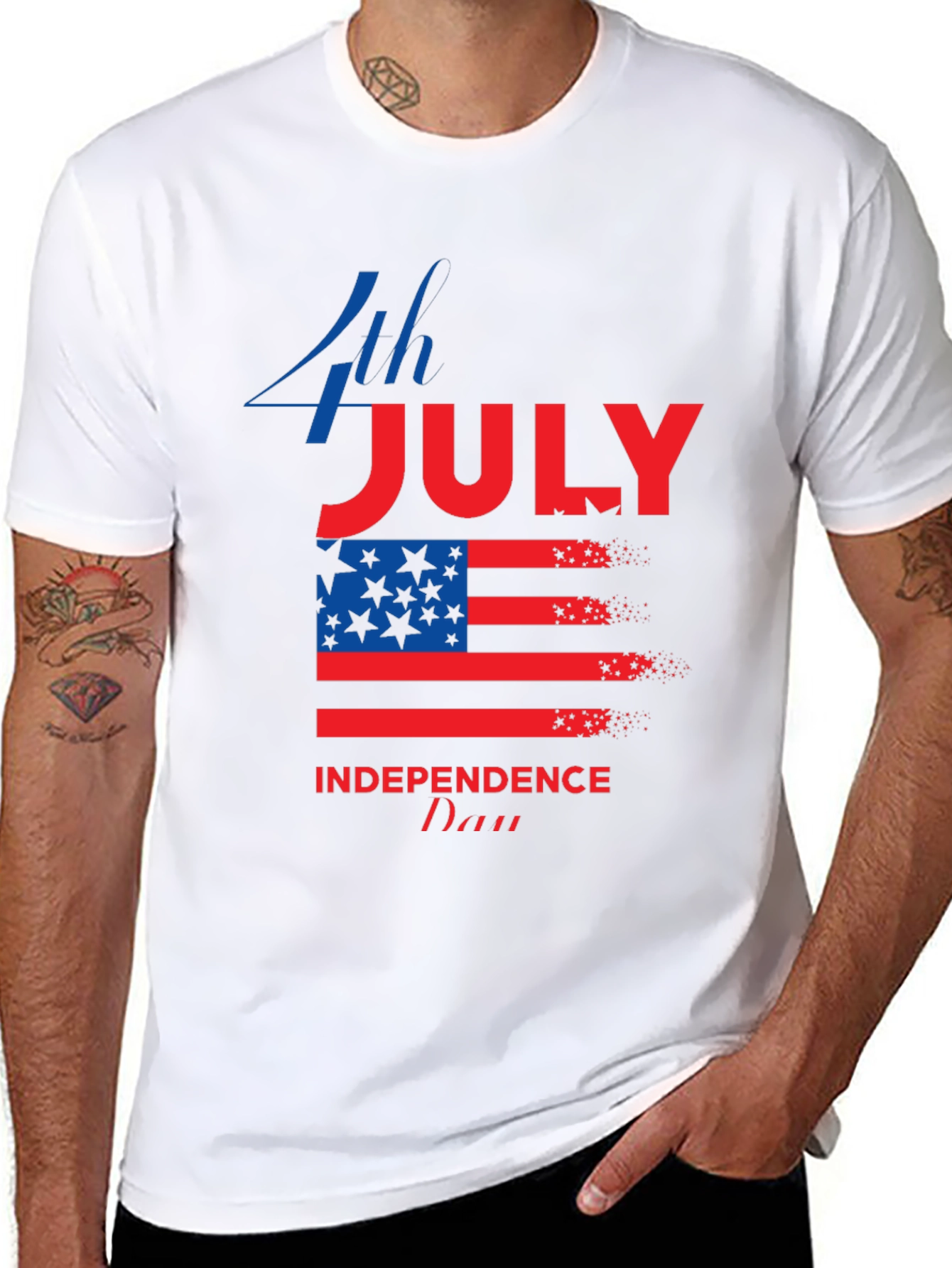 4th of July Independence Day Graphic T-Shirt