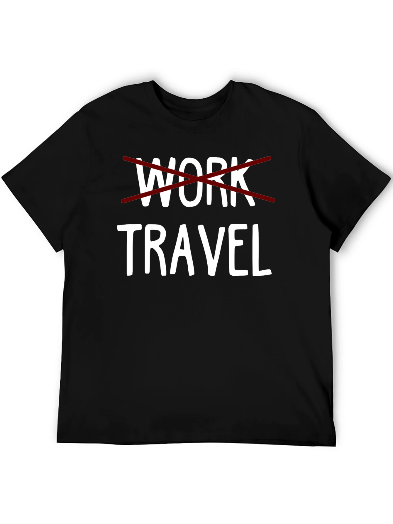 Travel Over Work Graphic Tee