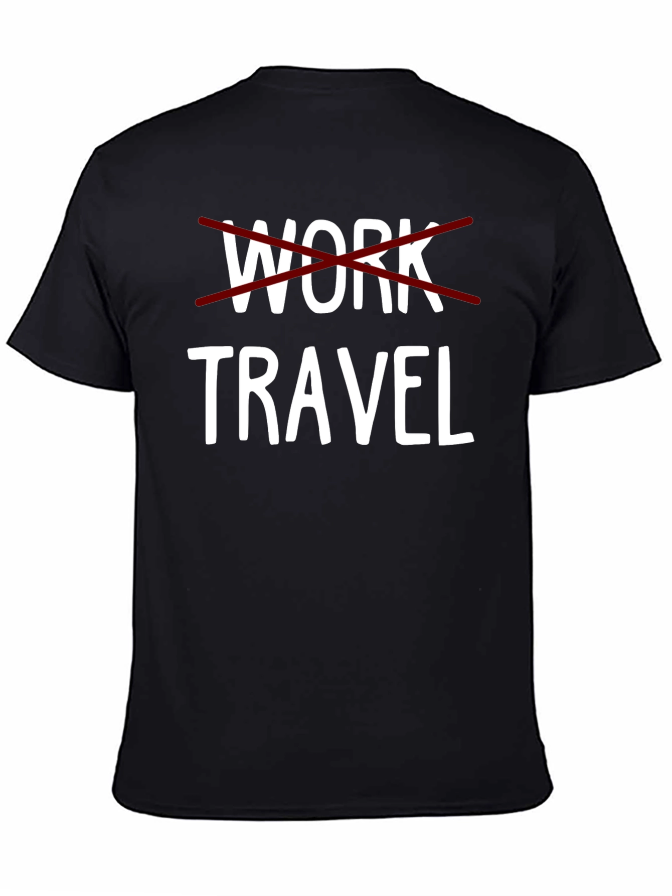 Travel Over Work Graphic Tee