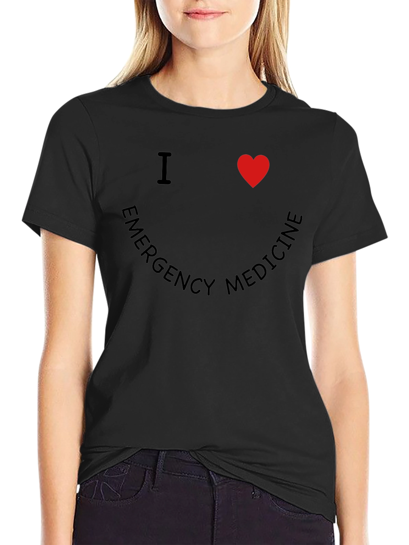 I Heart Emergency Medicine Graphic T-Shirt