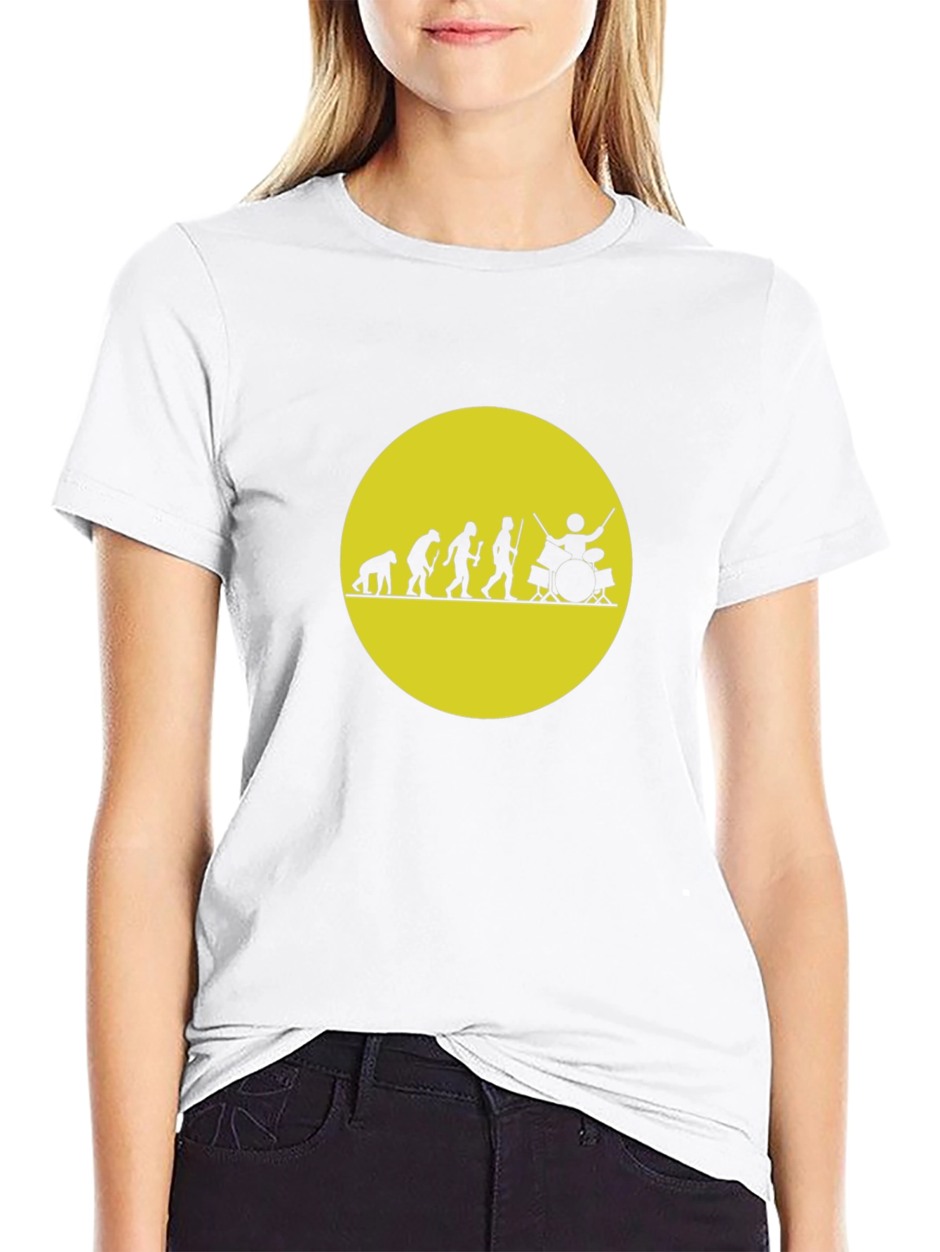 Evolution of a Drummer T-Shirt