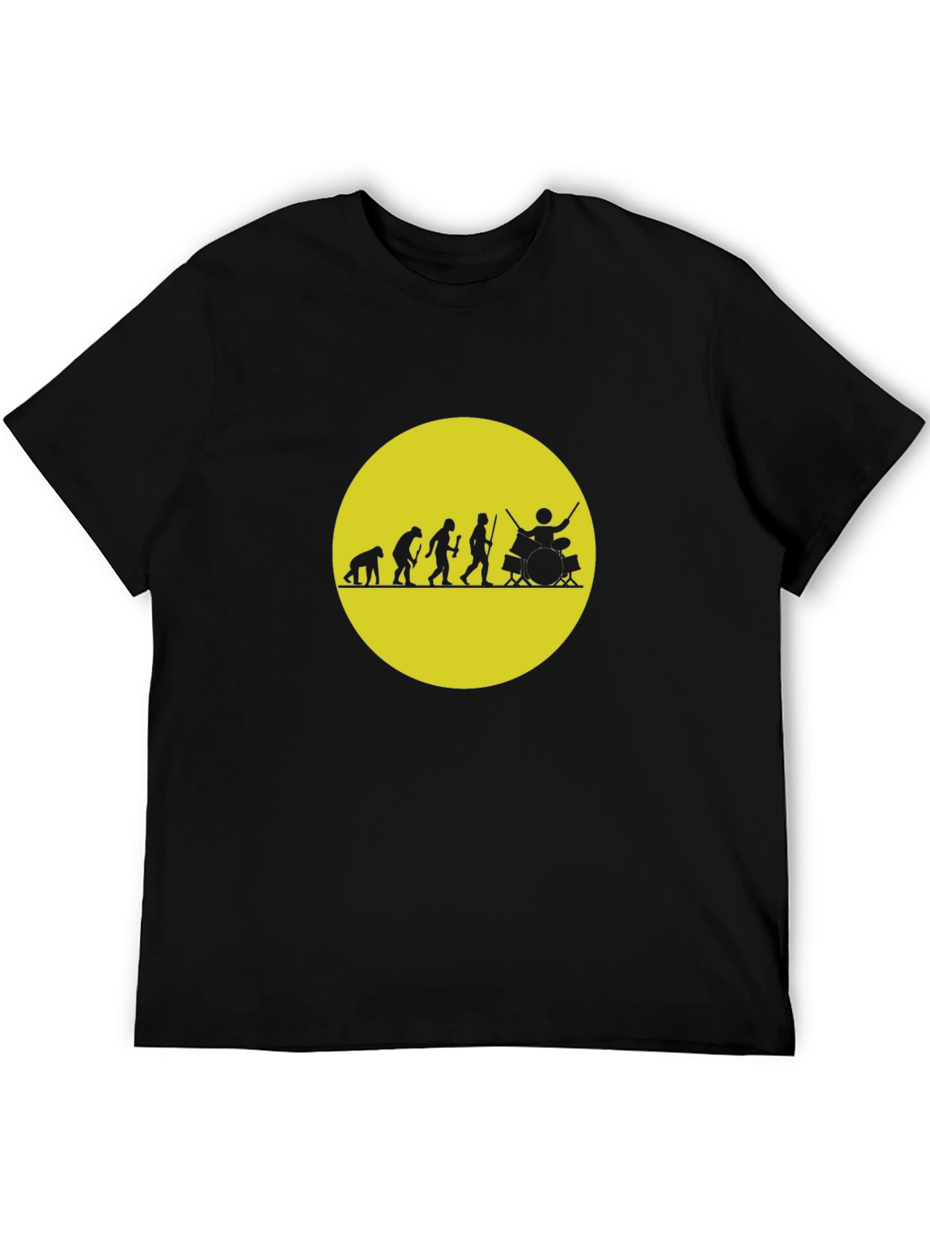 Evolution of a Drummer T-Shirt
