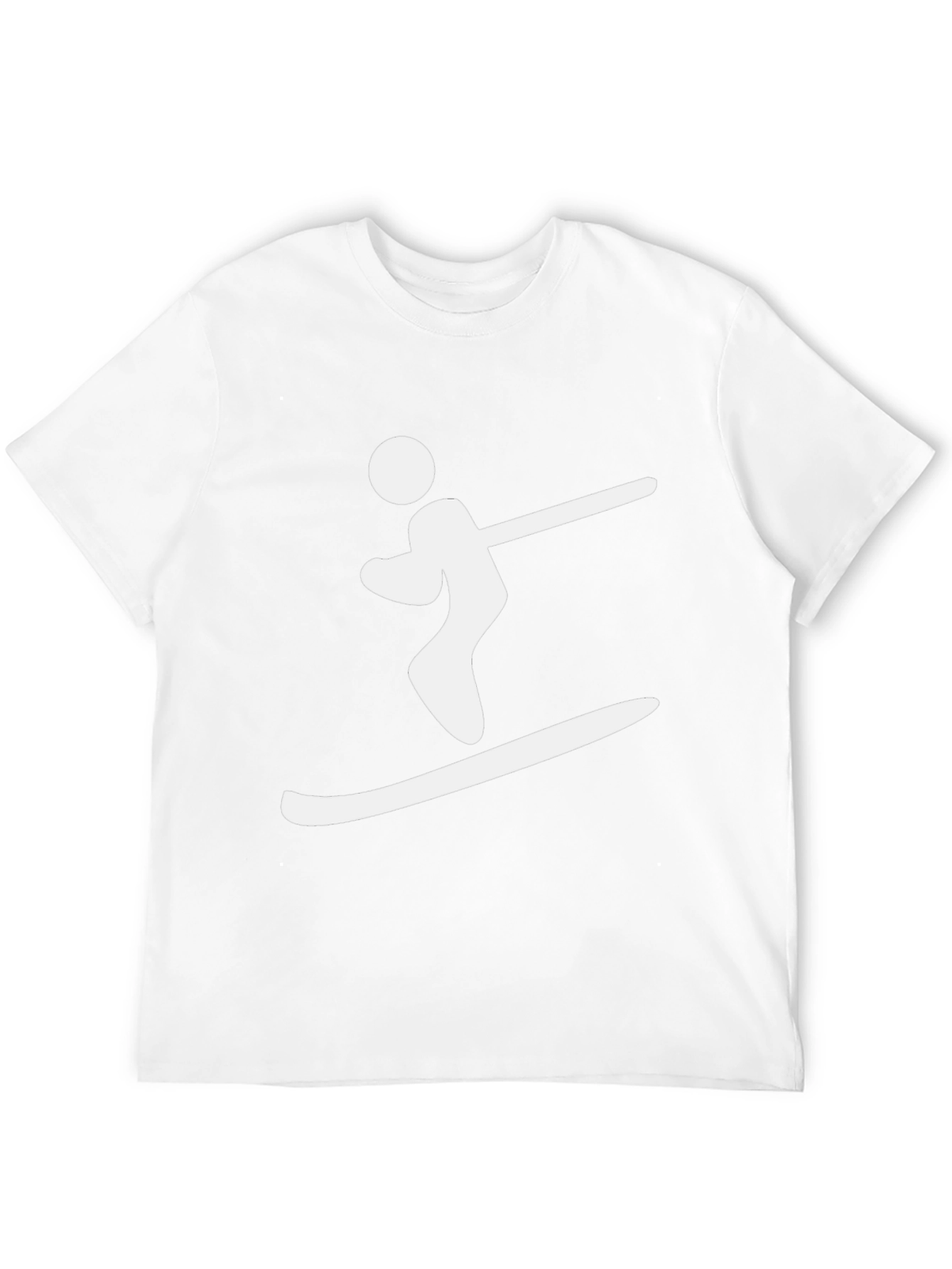 Skiing Graphic T-Shirt