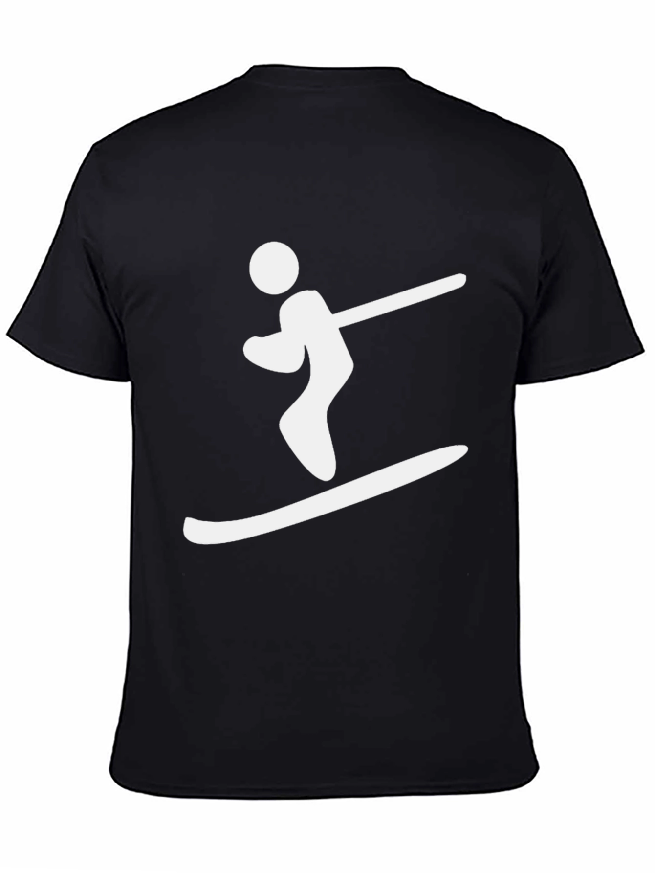 Skiing Graphic T-Shirt