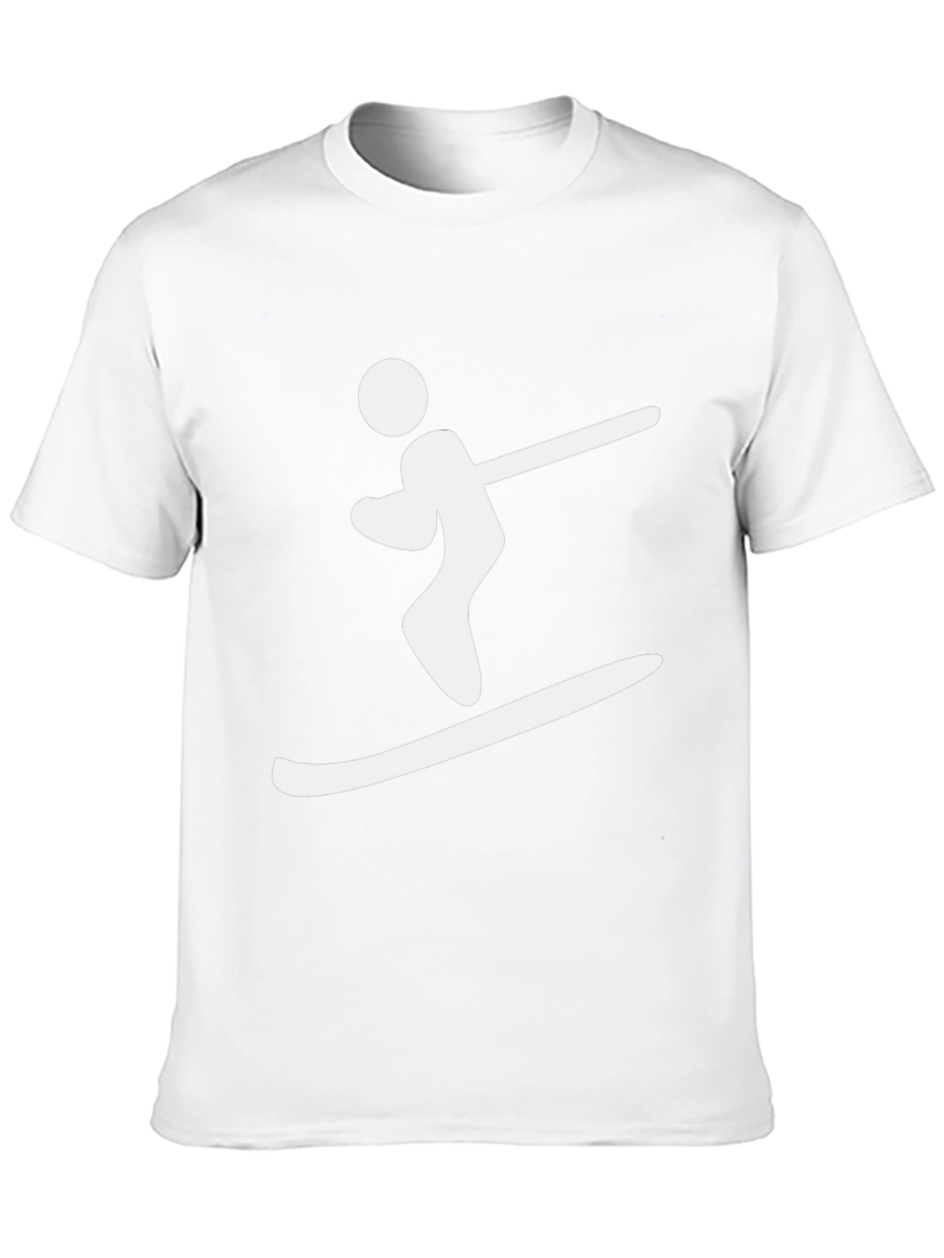 Skiing Graphic T-Shirt