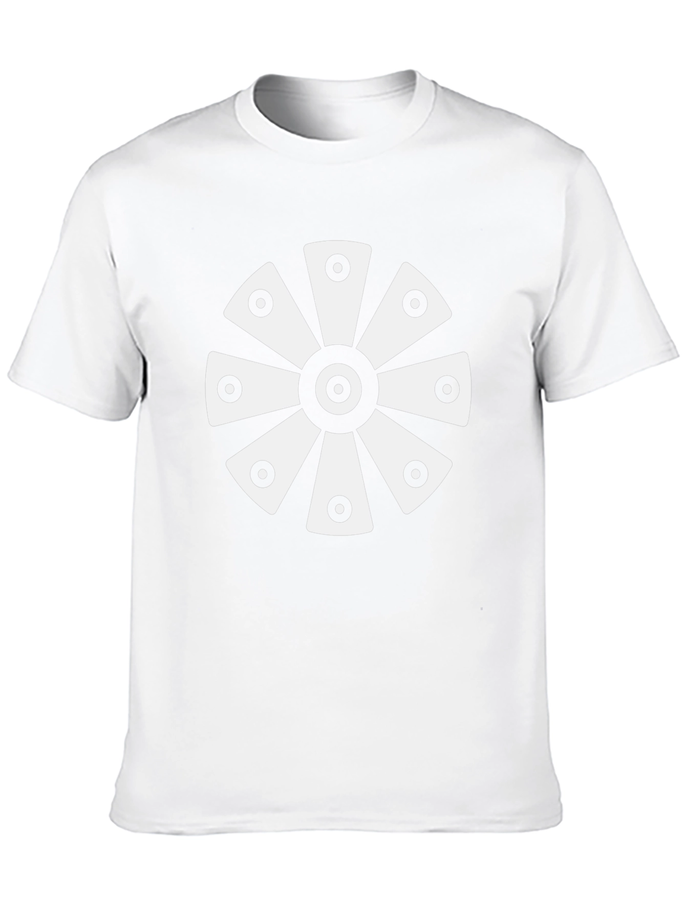 Geometric Black T-Shirt