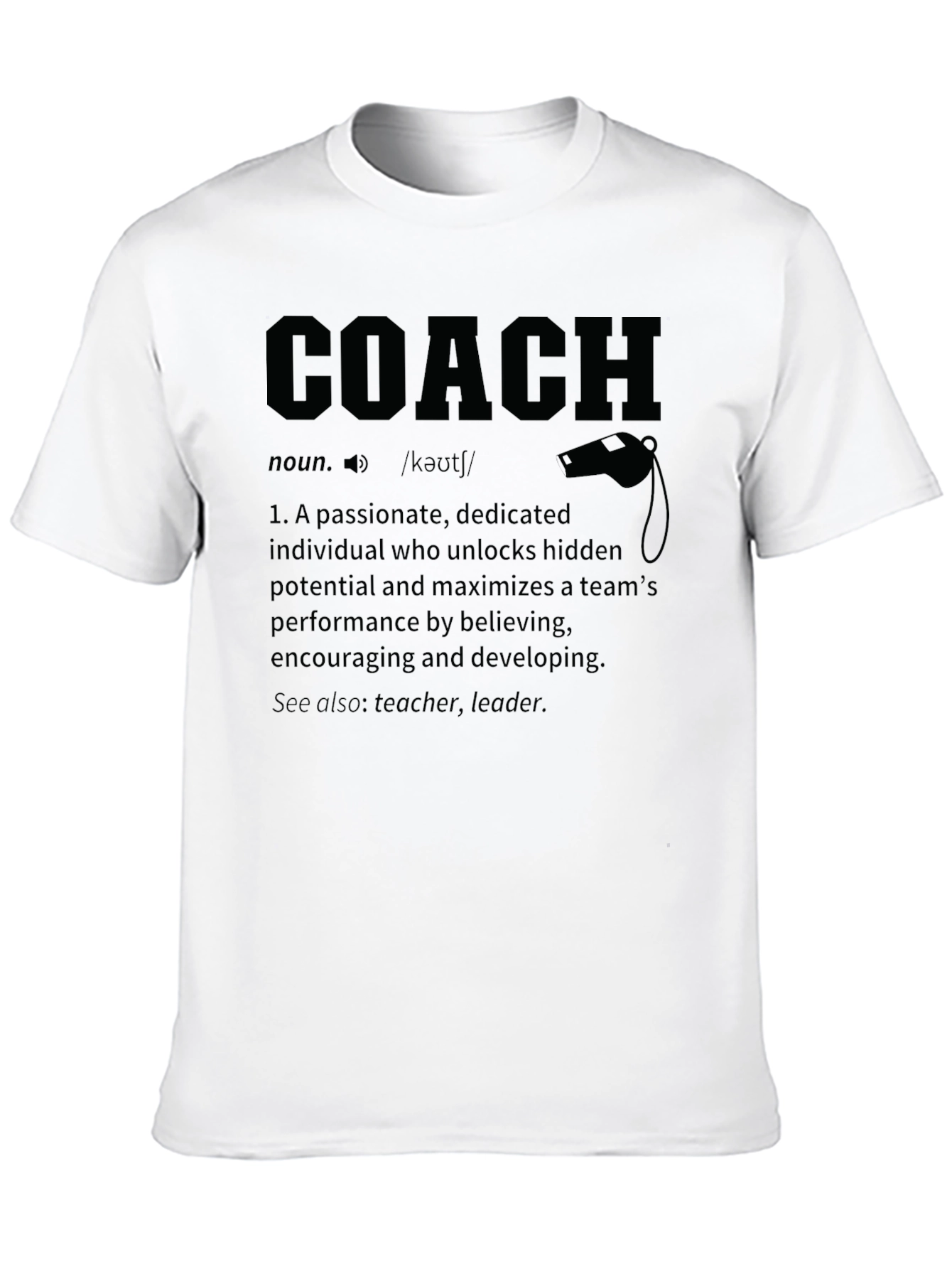 Coach Definition Graphic T-Shirt
