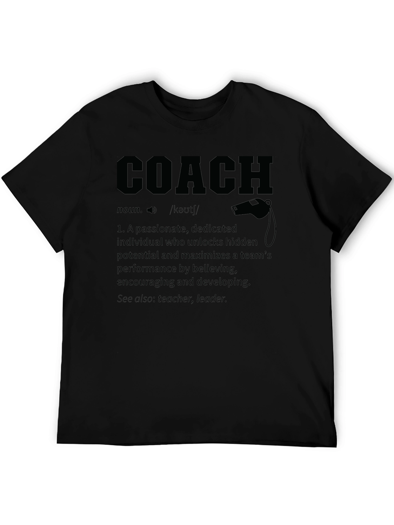 Coach Definition Graphic T-Shirt