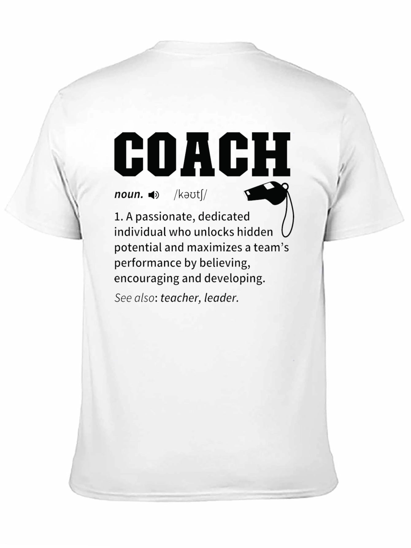Coach Definition Graphic T-Shirt