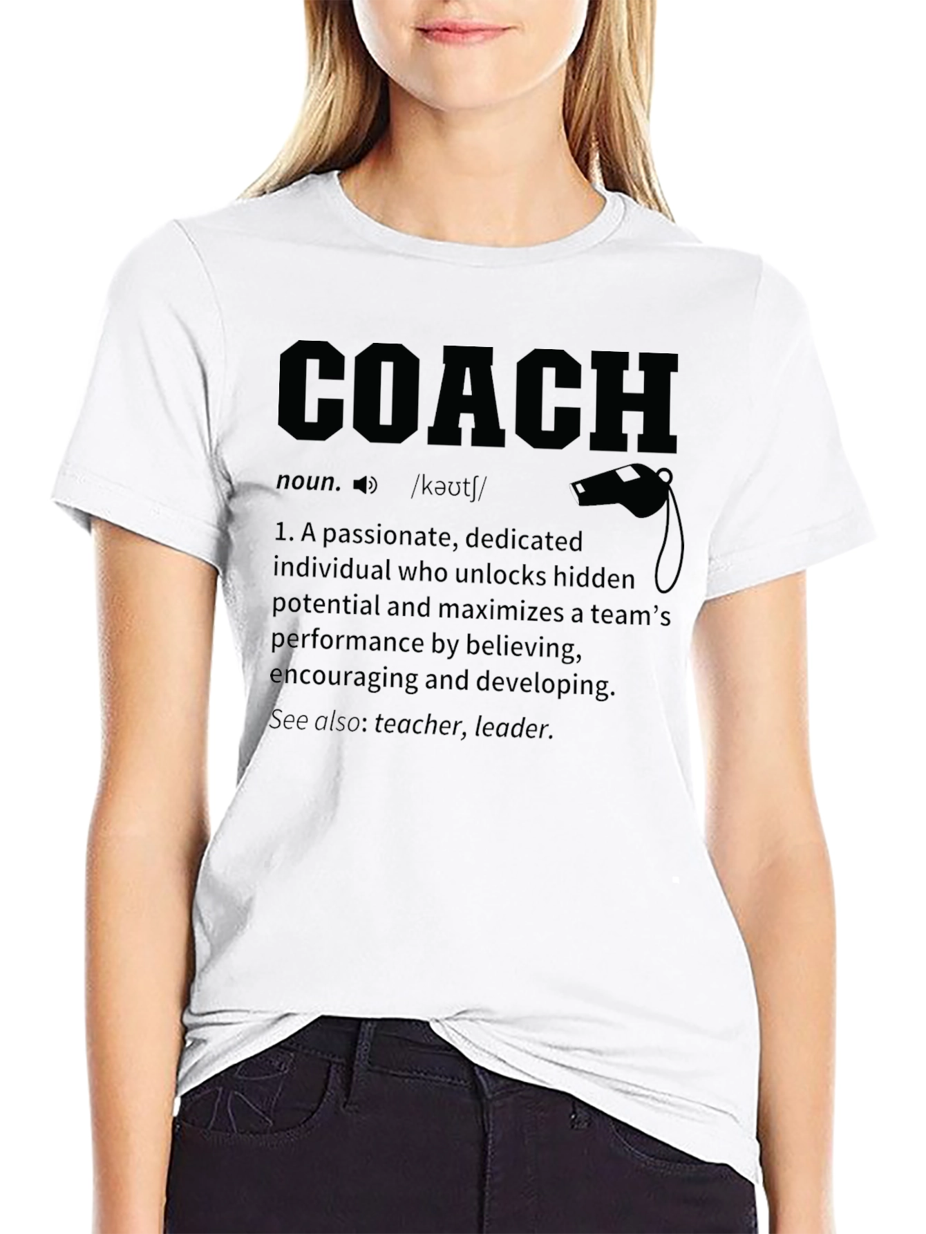 Coach Definition Graphic T-Shirt