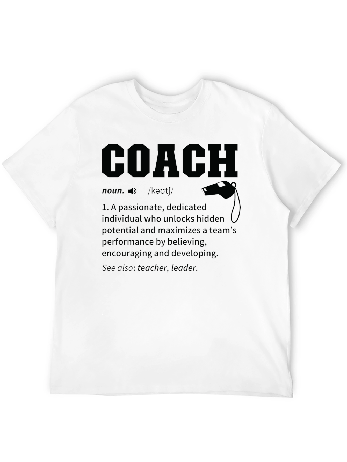 Coach Definition Graphic T-Shirt