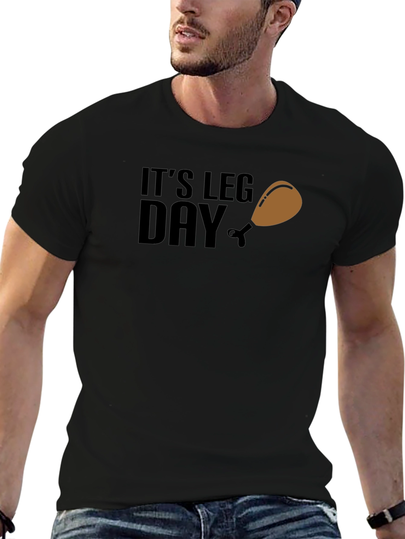 Its Leg Day T-Shirt - Funny Workout Tee