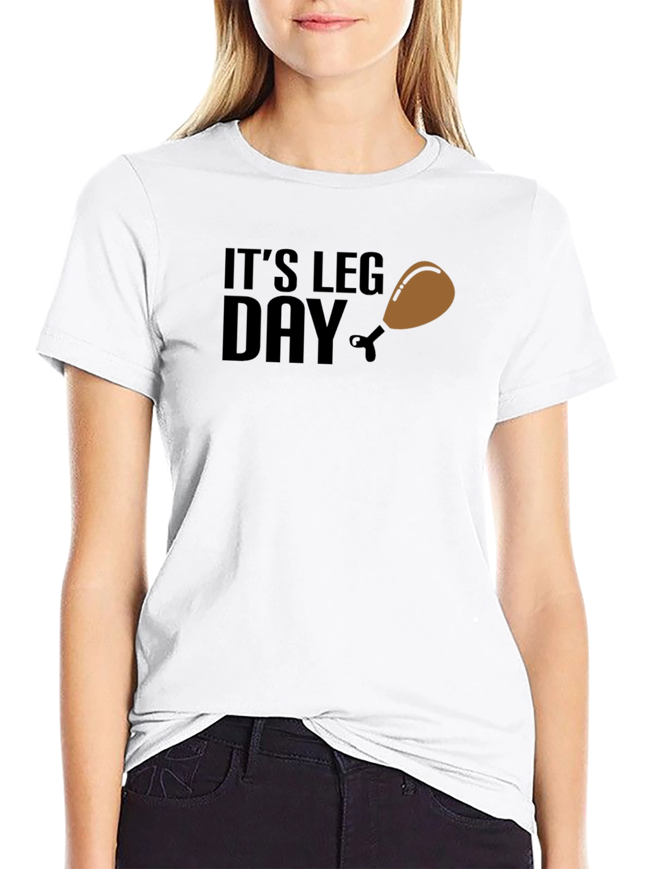 Its Leg Day T-Shirt - Funny Workout Tee