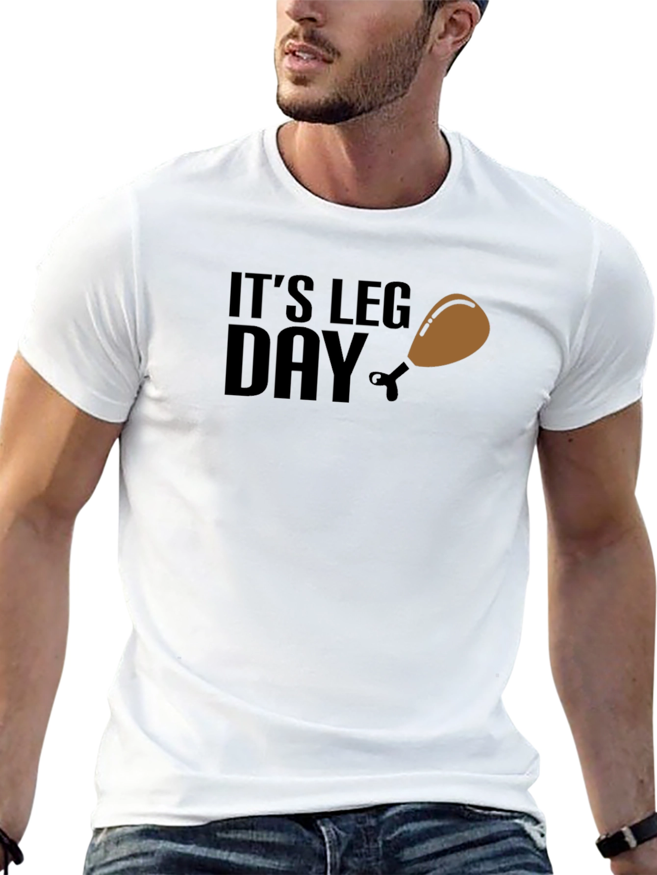 Its Leg Day T-Shirt - Funny Workout Tee