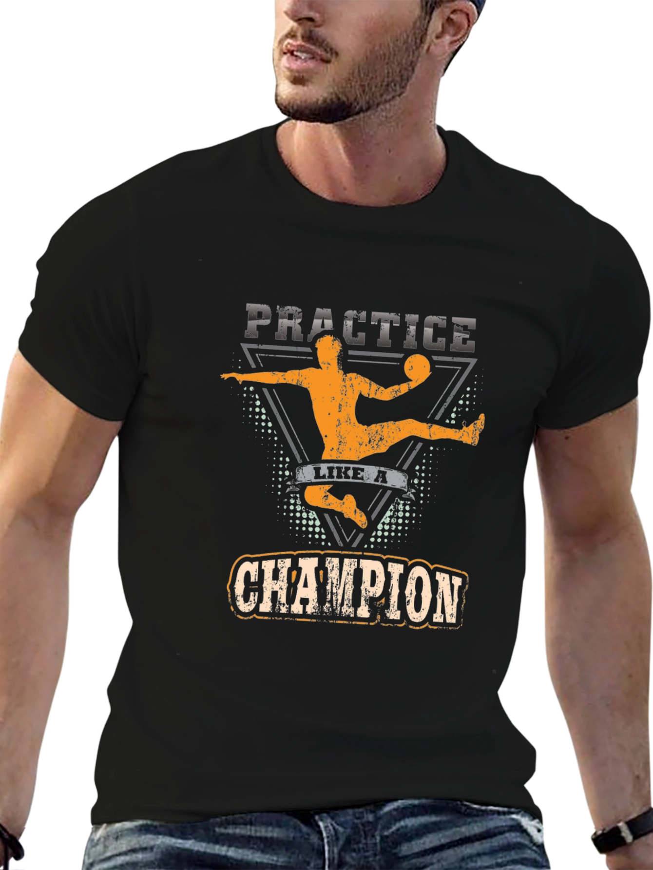 Practice Like a Champion Graphic T-Shirt