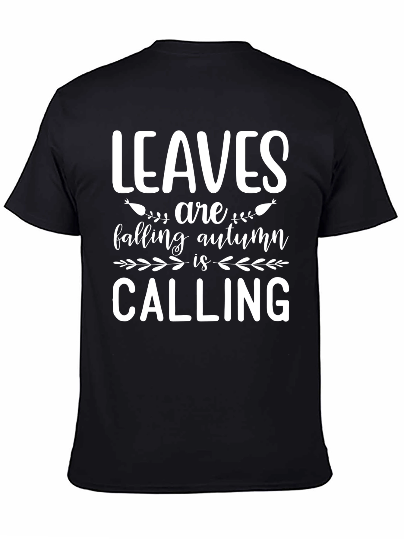 Autumn Calling Black T-Shirt