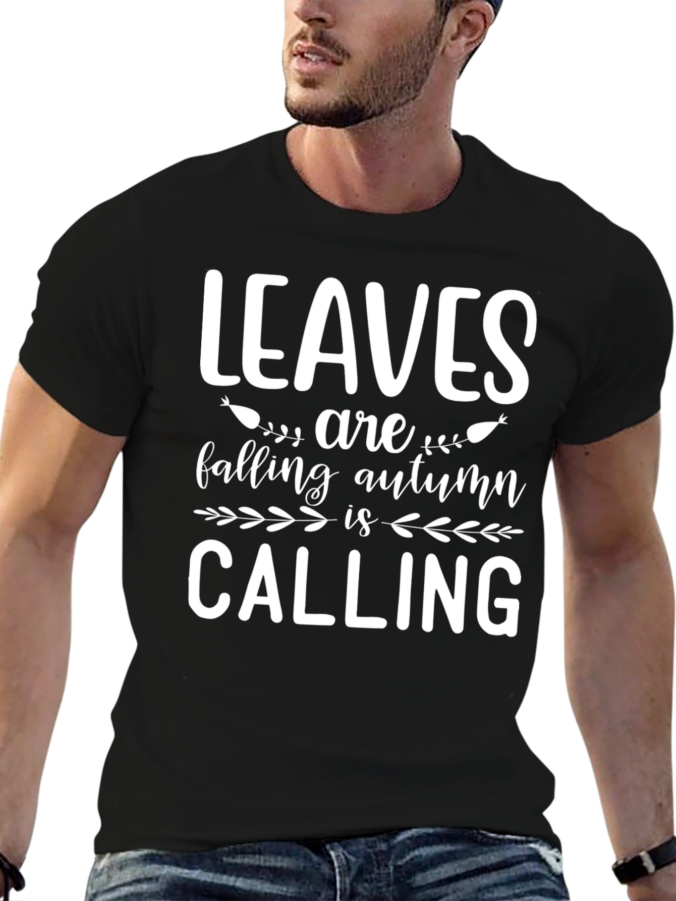 Autumn Calling Black T-Shirt