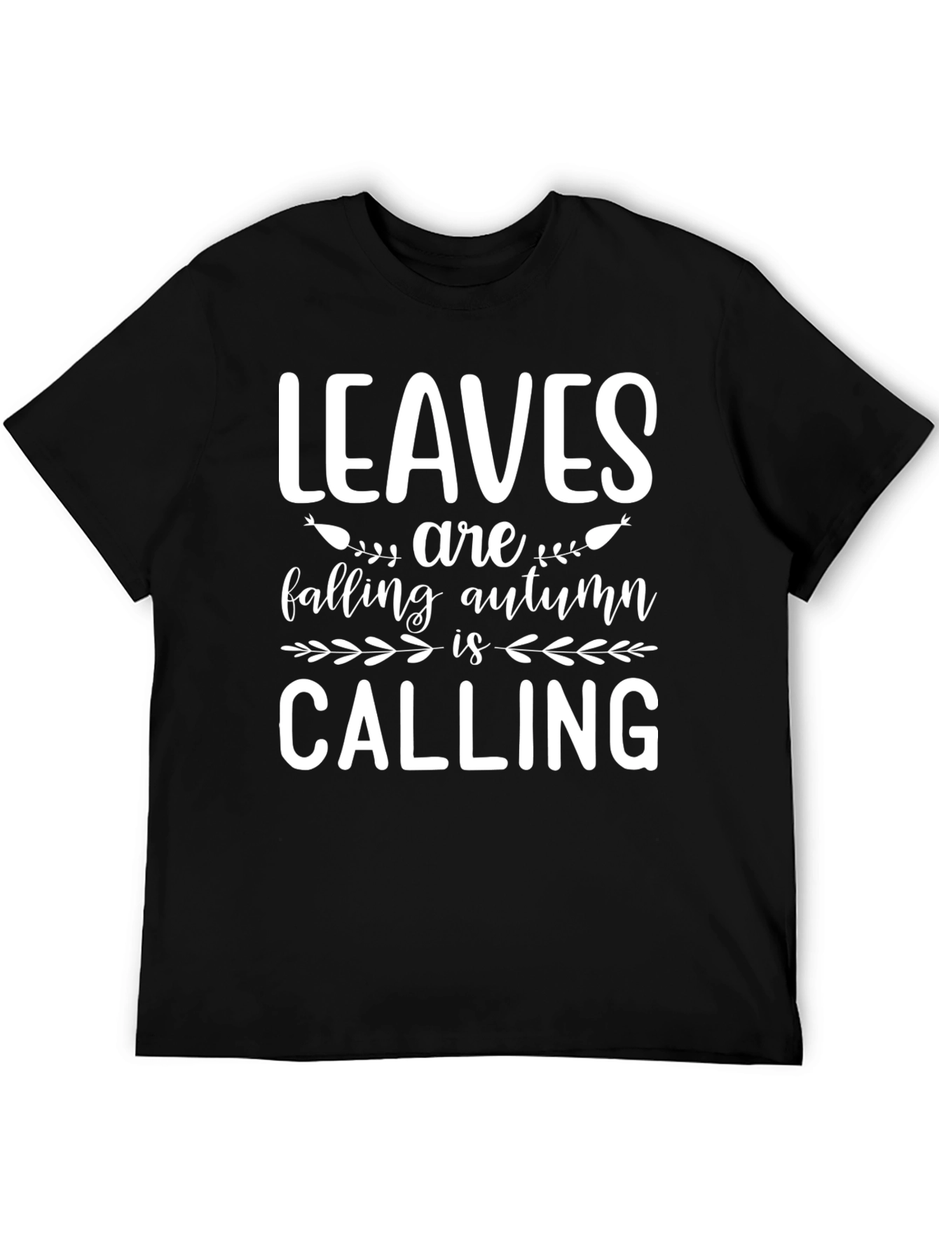 Autumn Calling Black T-Shirt