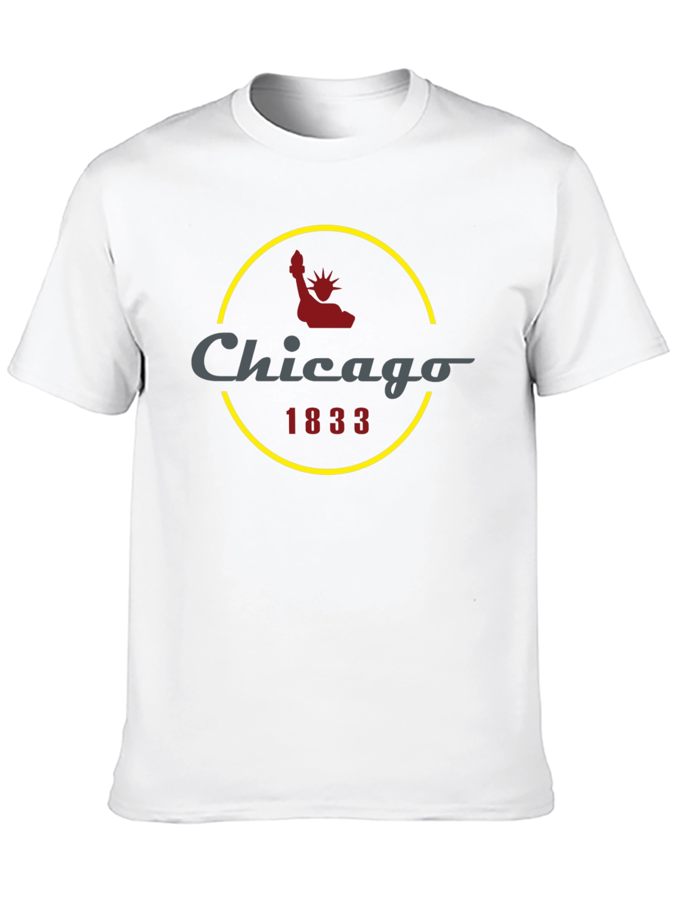 Chicago 1833 Graphic Tee - Black T-Shirt