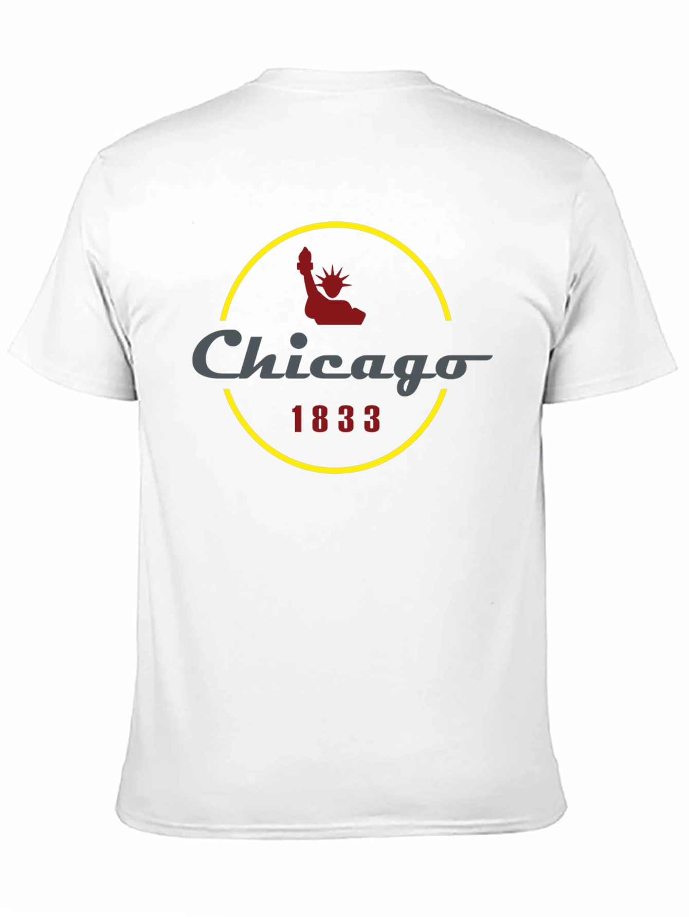 Chicago 1833 Graphic Tee - Black T-Shirt