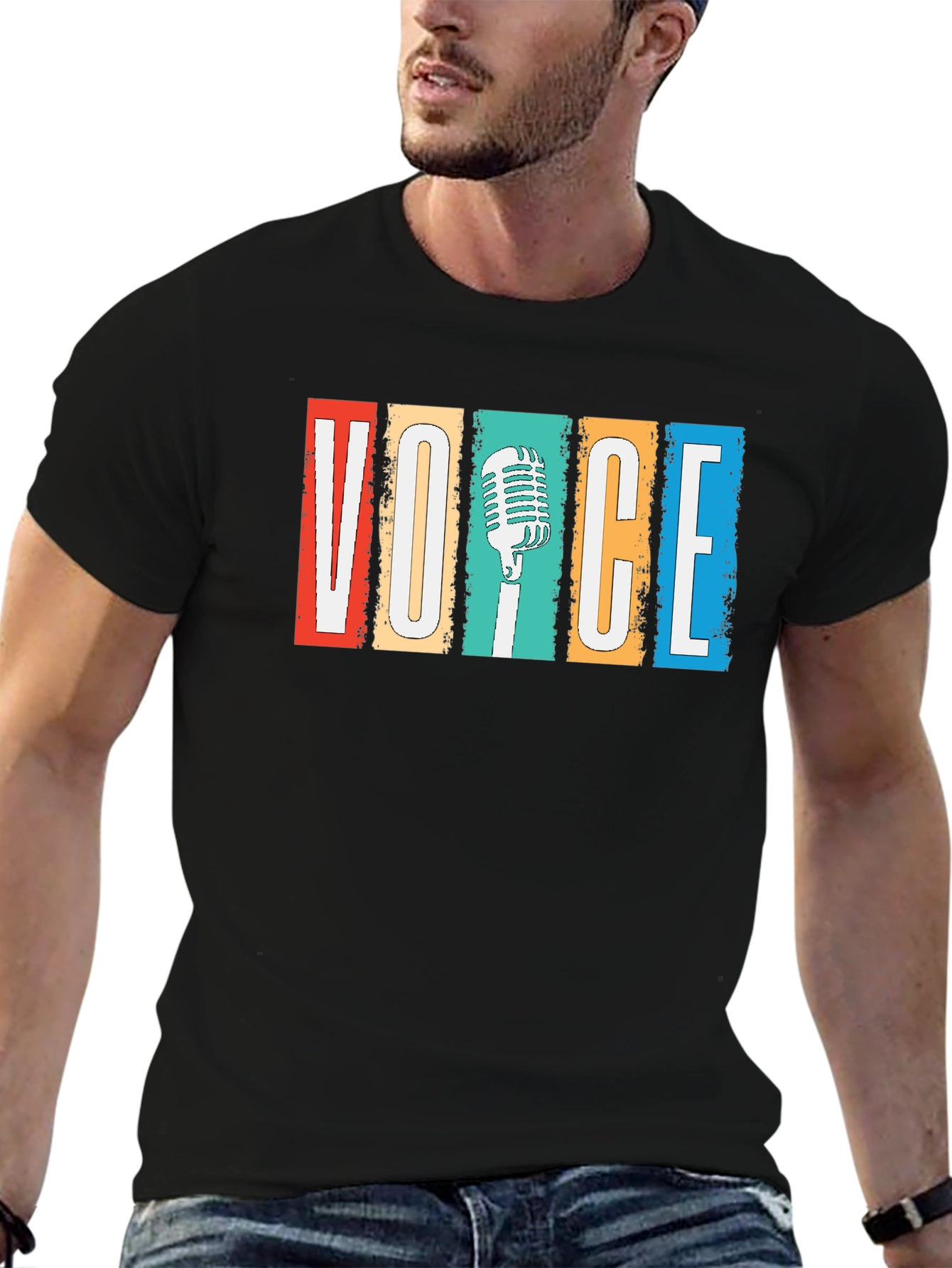 Retro The Voice Graphic Tee