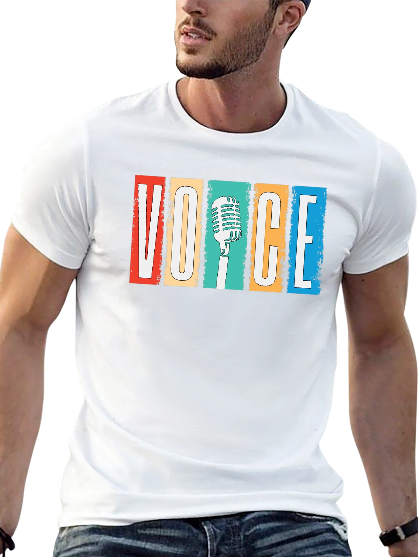 Retro The Voice Graphic Tee