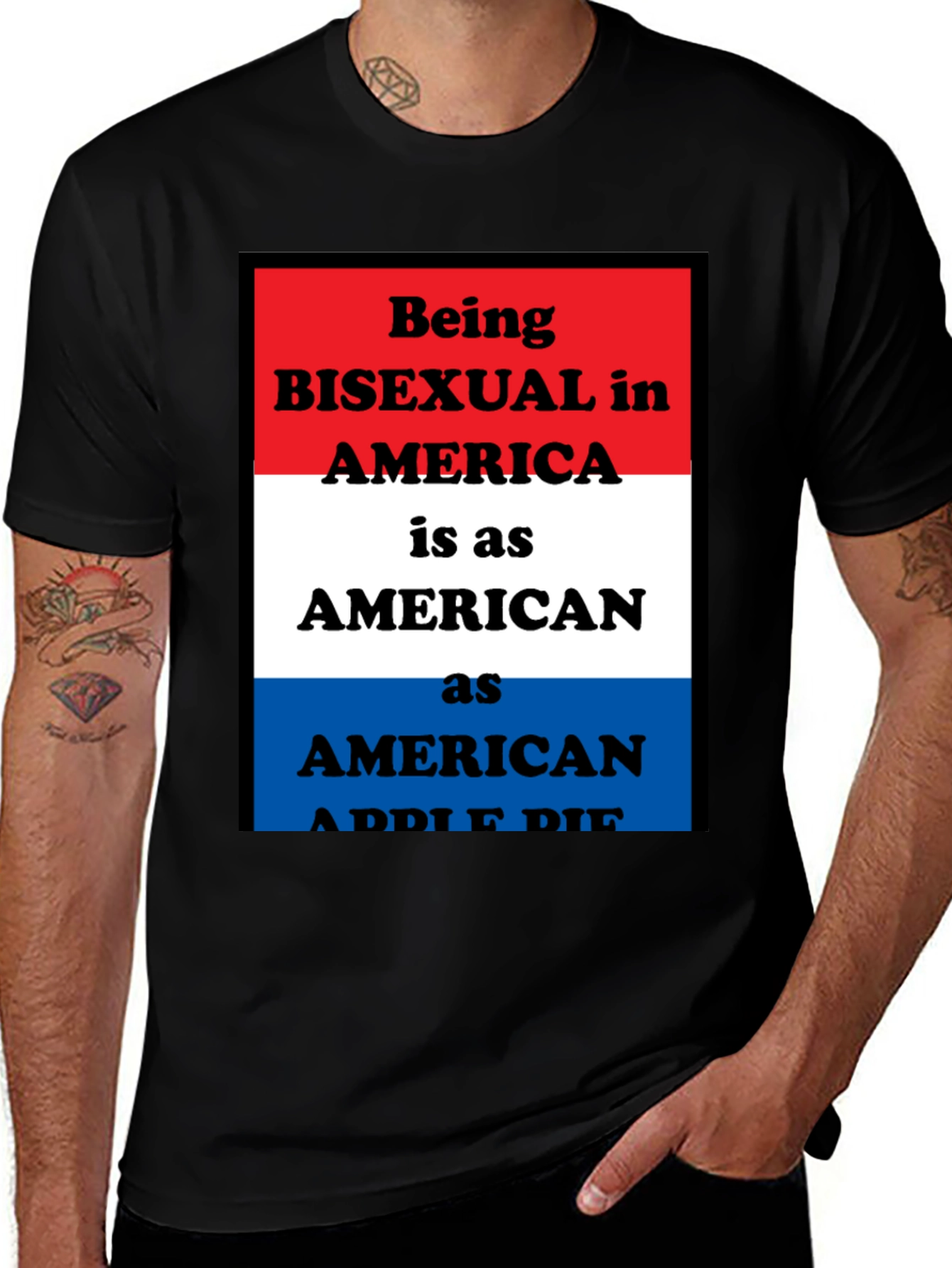 Bisexual American Pride T-Shirt