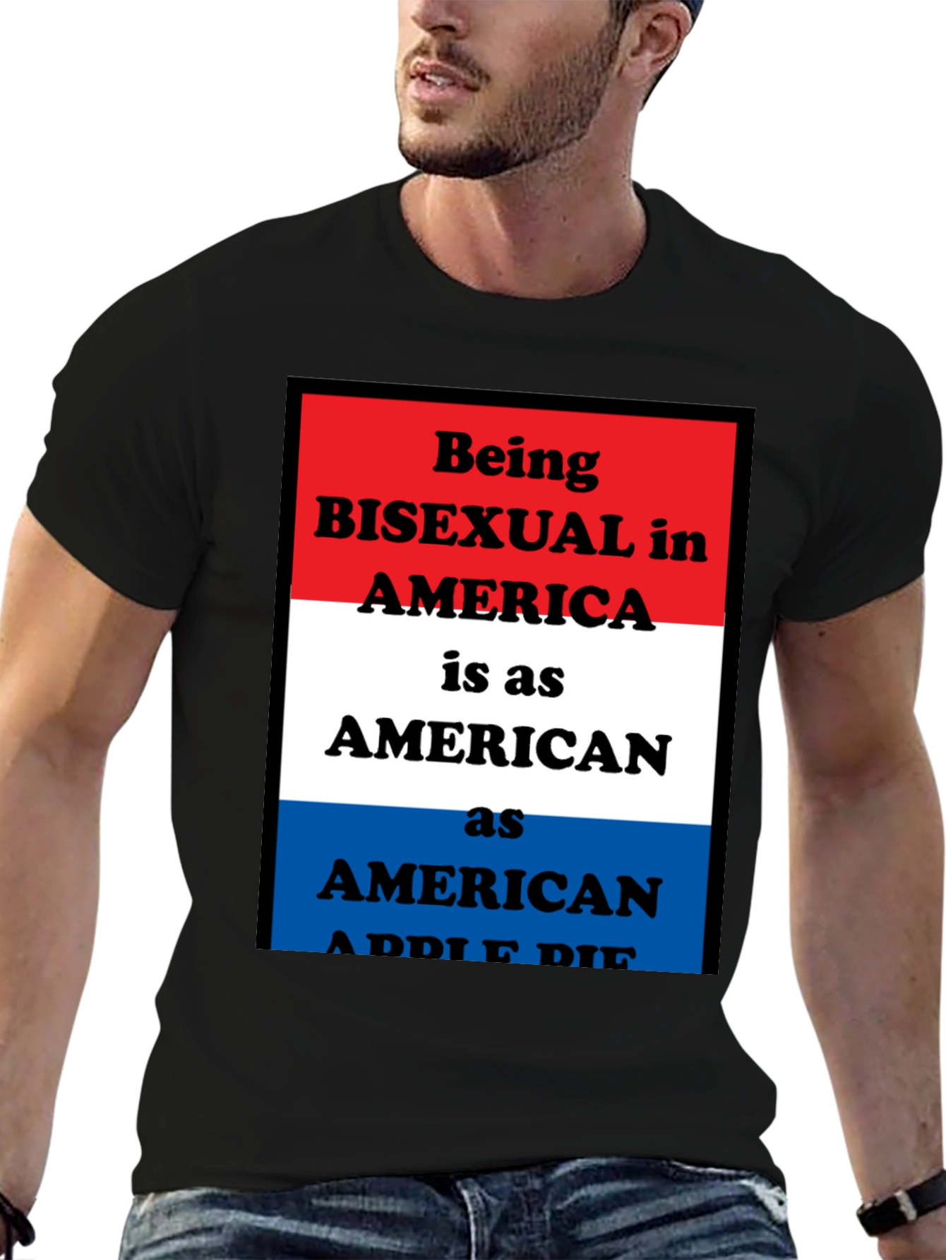 Bisexual American Pride T-Shirt