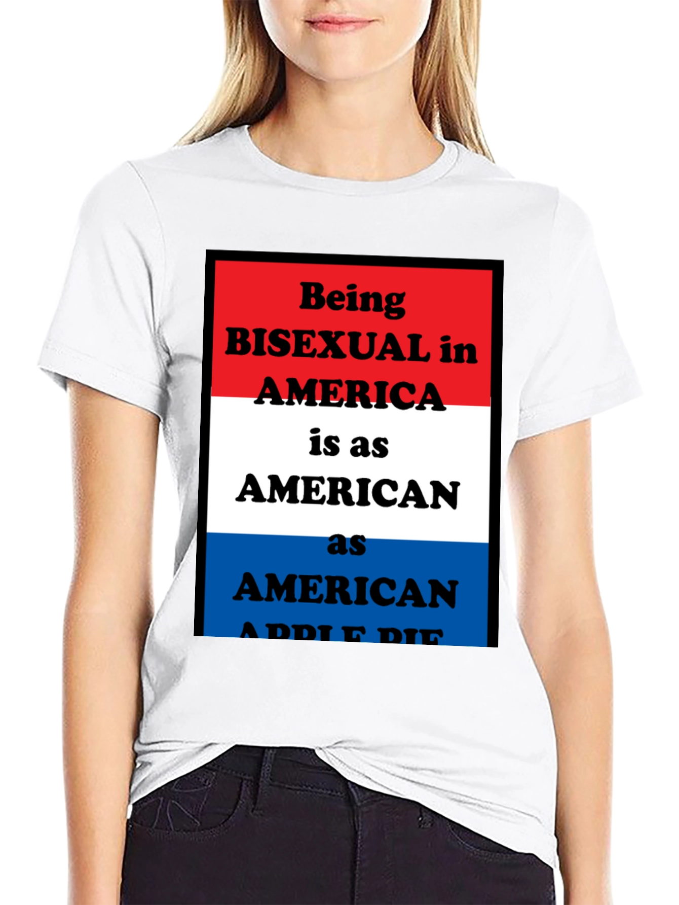 Bisexual American Pride T-Shirt
