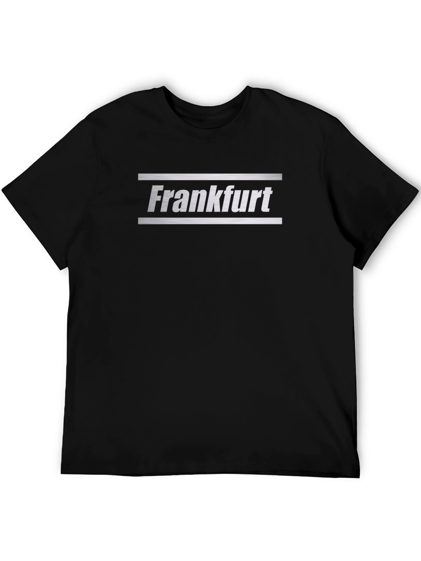 Frankfurt Graphic Tee - Stylish Black T-Shirt