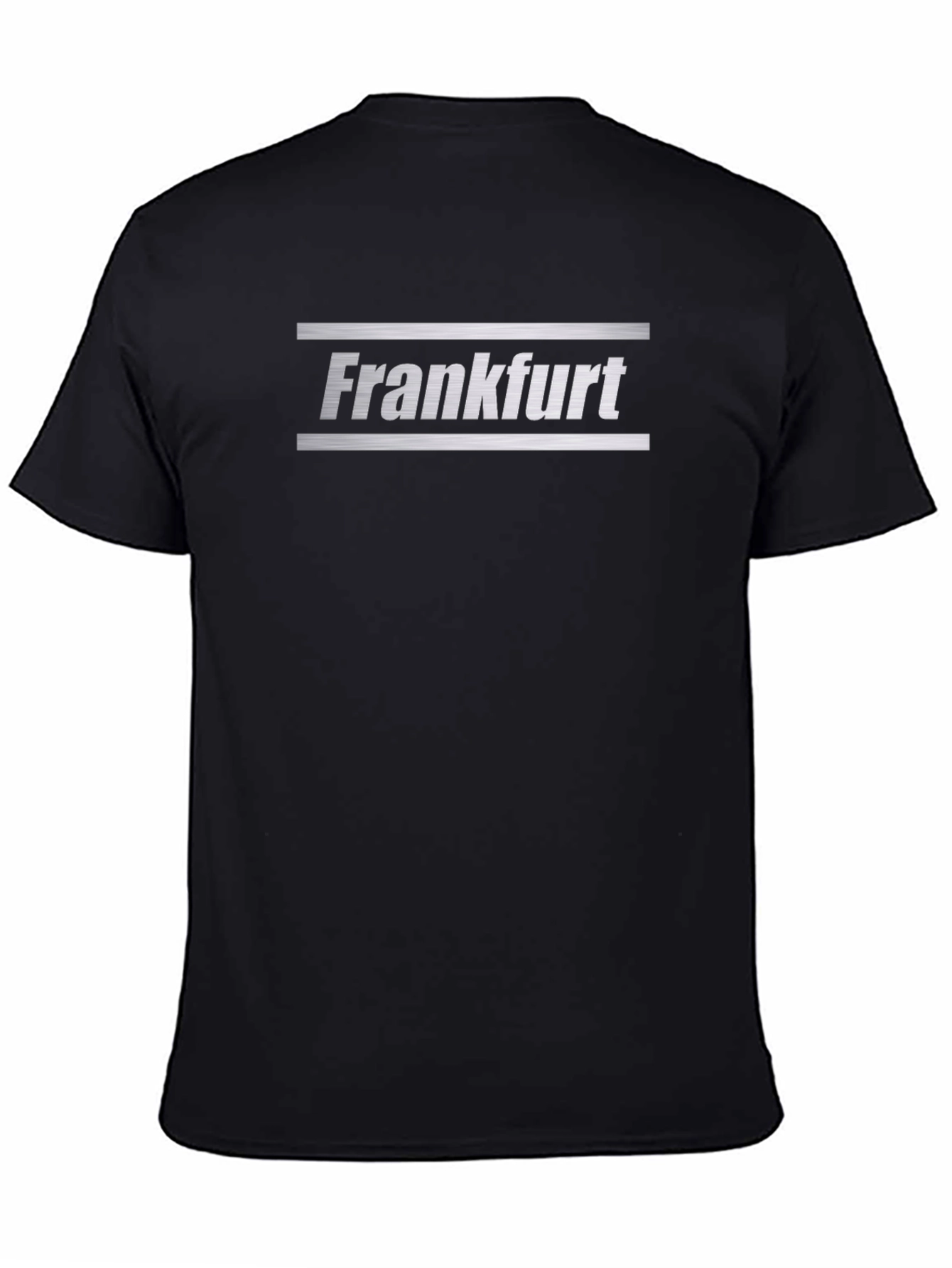 Frankfurt Graphic Tee - Stylish Black T-Shirt