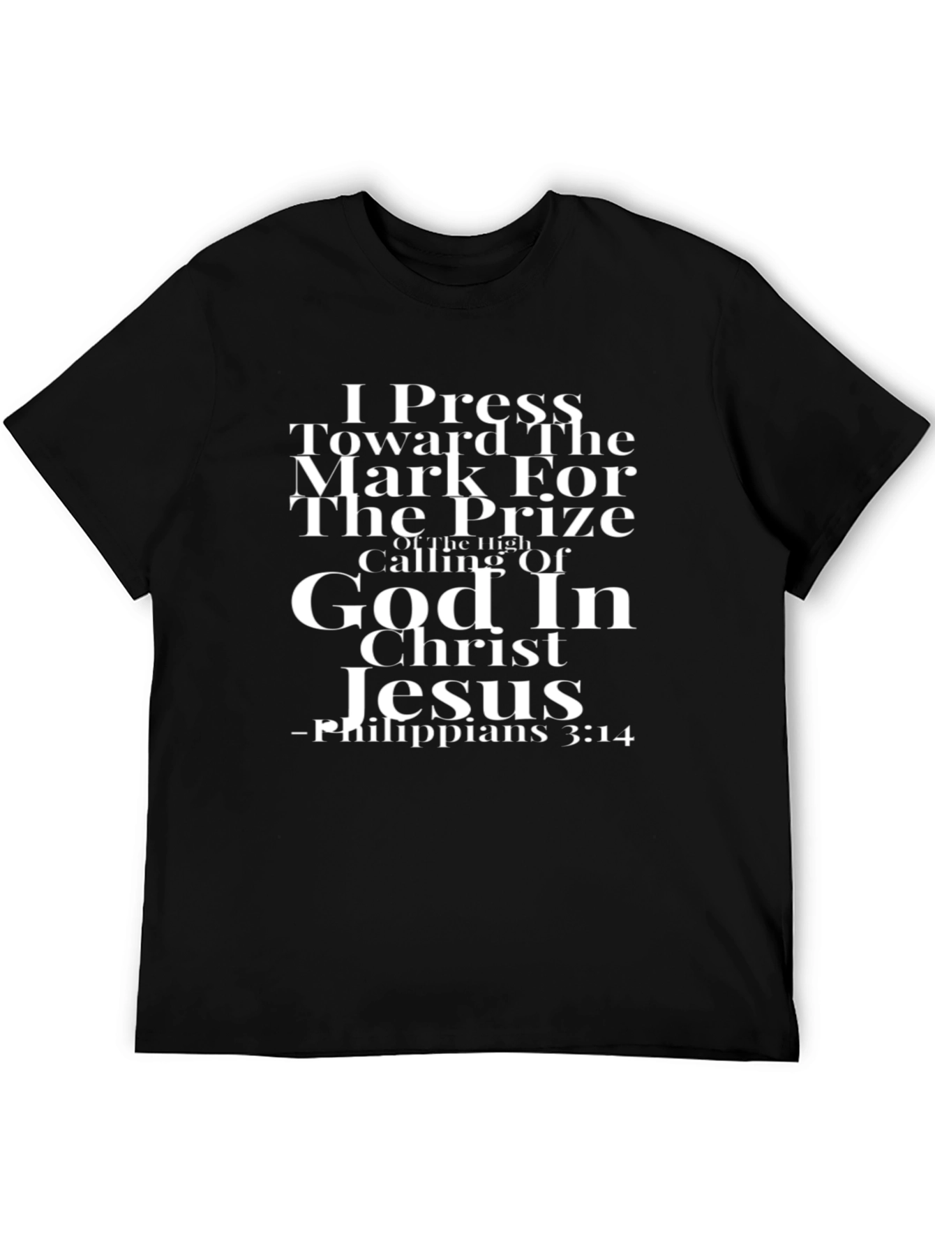 Faith-Based T-Shirt: Press Toward the Mark Graphic Tee
