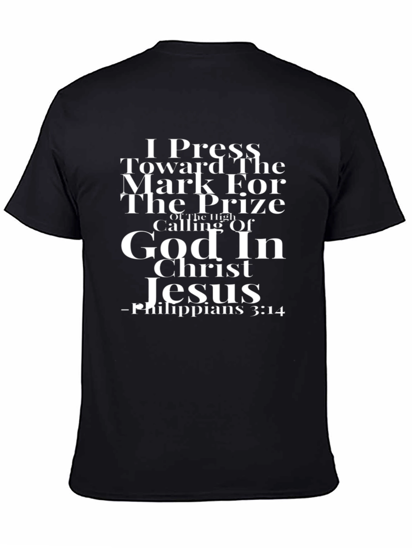 Faith-Based T-Shirt: Press Toward the Mark Graphic Tee