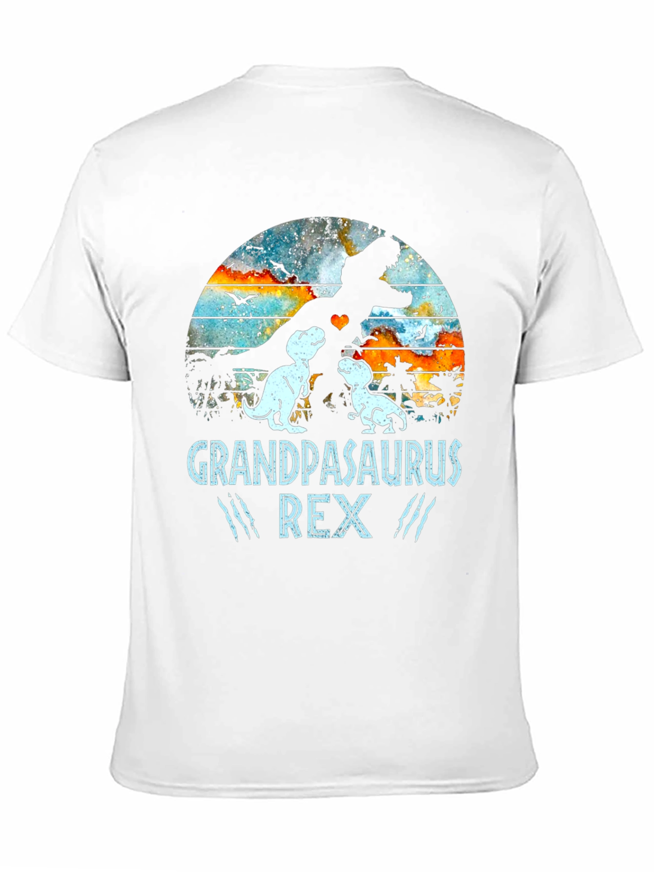 Grandpasaurus Rex T-Shirt - Dino Dad Tee