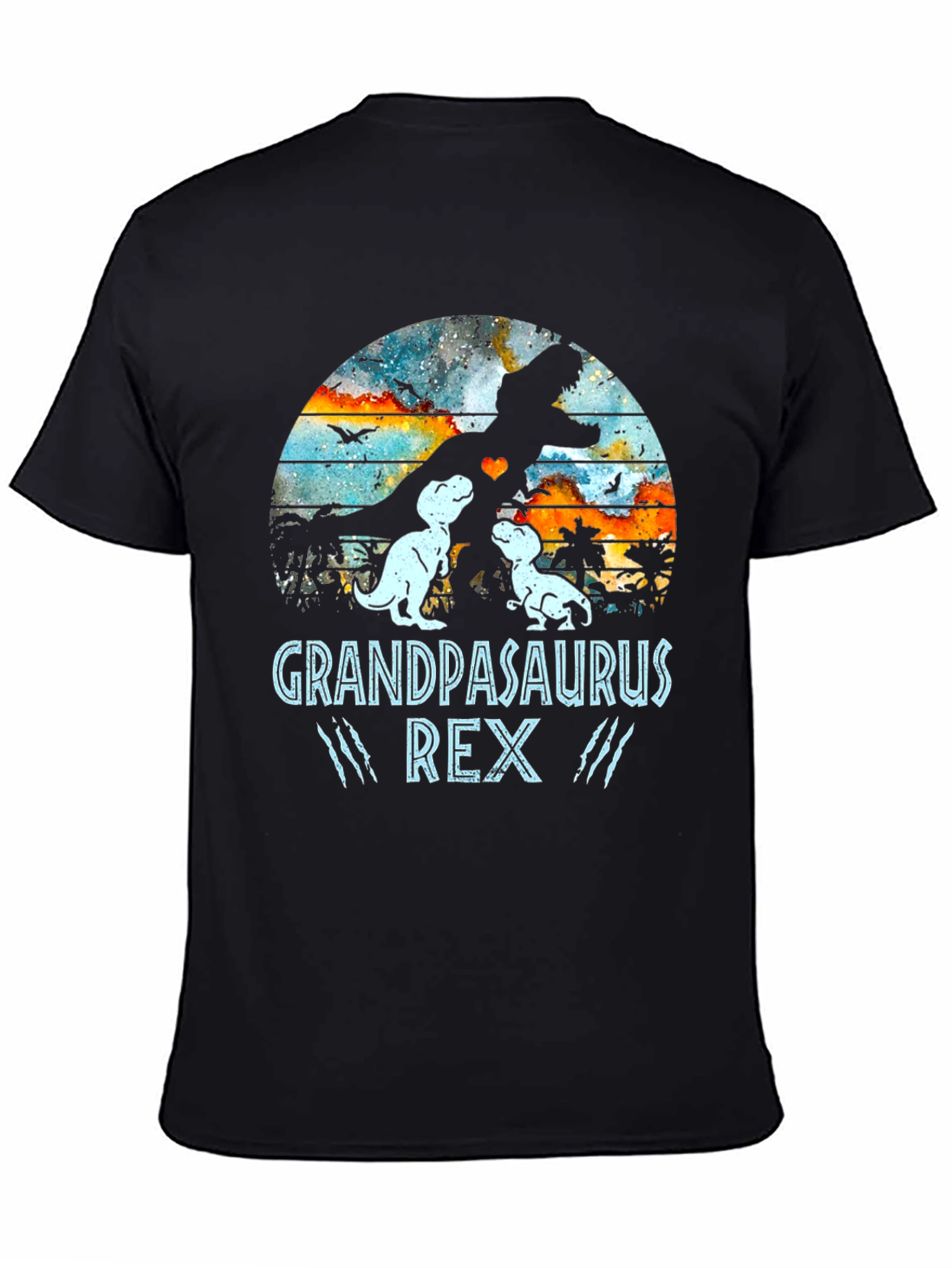 Grandpasaurus Rex T-Shirt - Dino Dad Tee