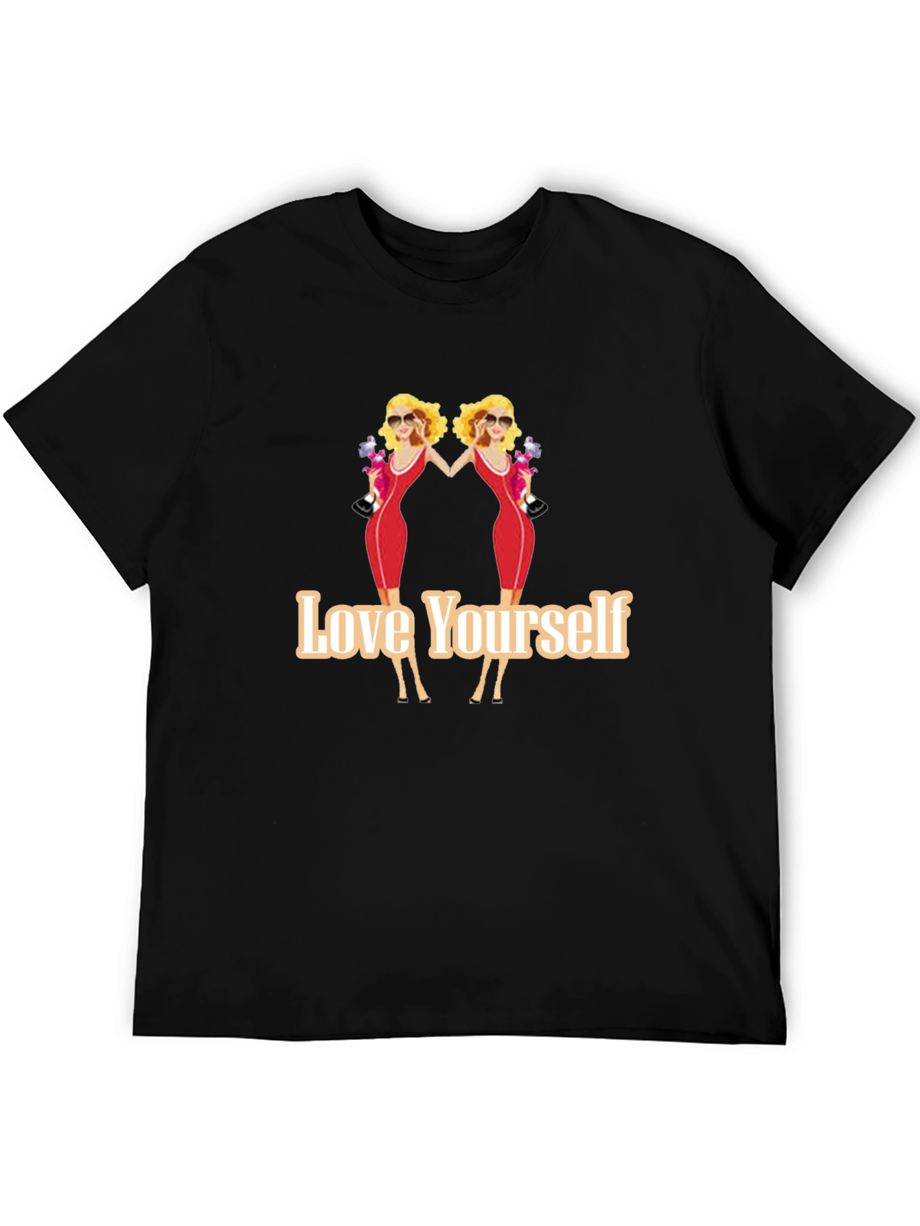 Love Yourself Graphic Tee - Black Unisex T-Shirt
