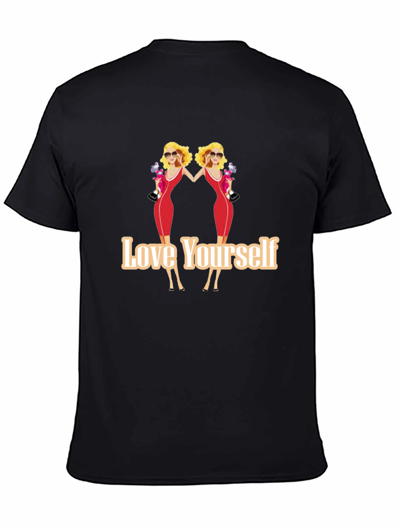Love Yourself Graphic Tee - Black Unisex T-Shirt