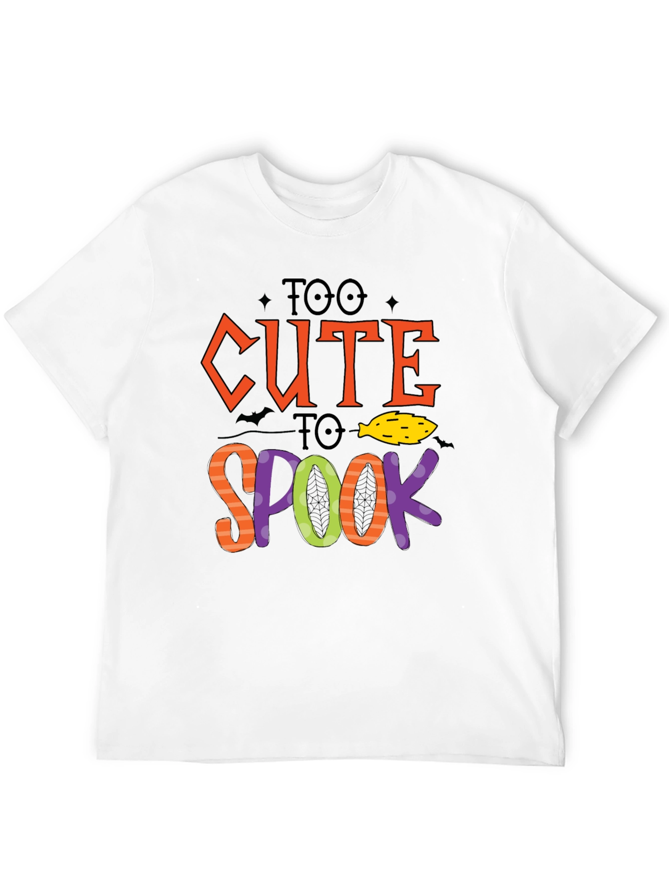 Too Cute To Spook Halloween Graphic T-Shirt