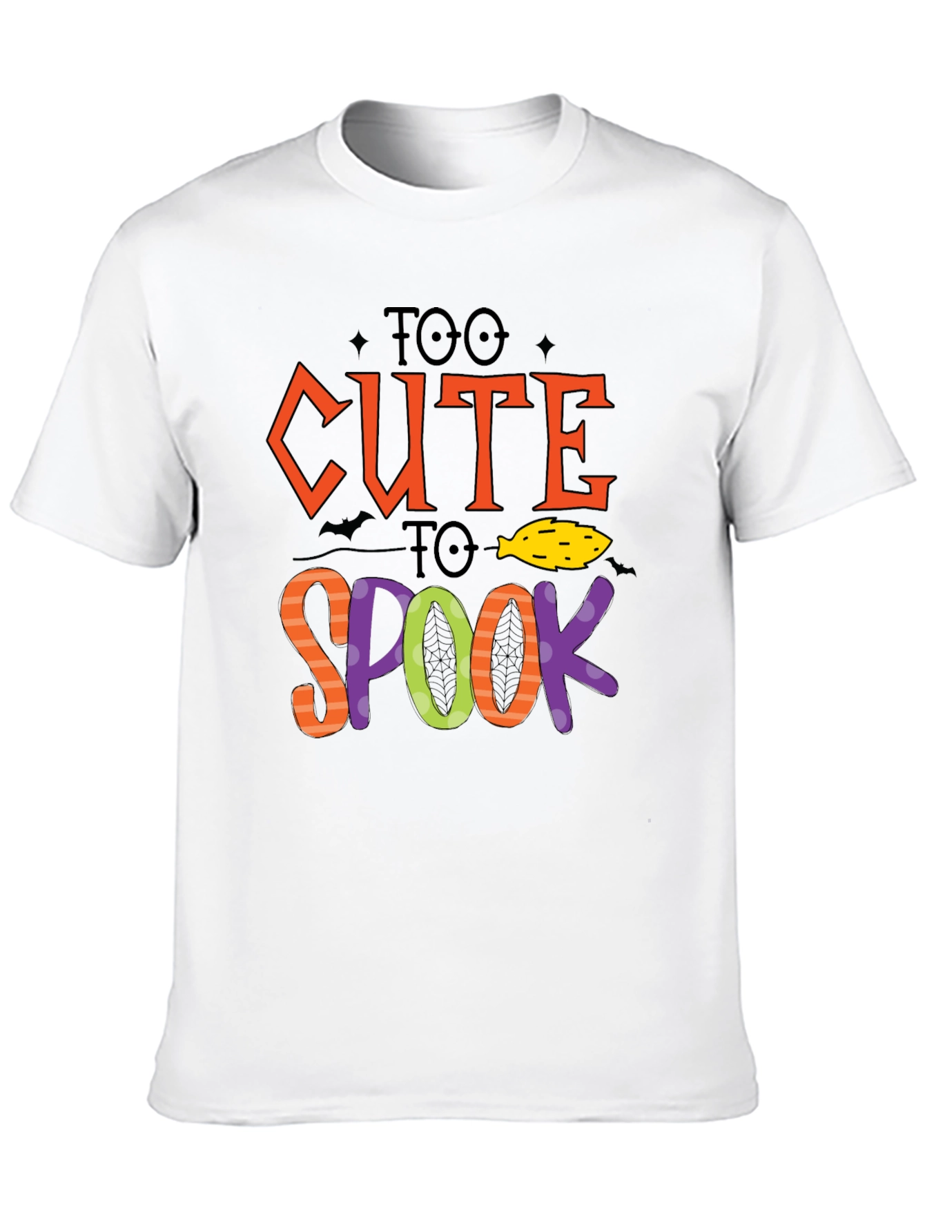 Too Cute To Spook Halloween Graphic T-Shirt