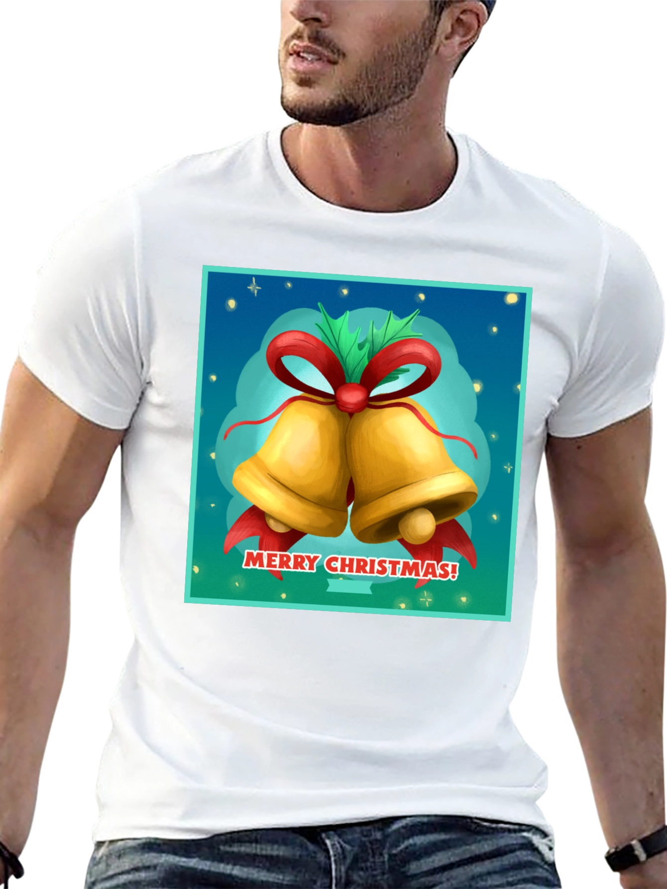 Merry Christmas Bells Graphic Tee