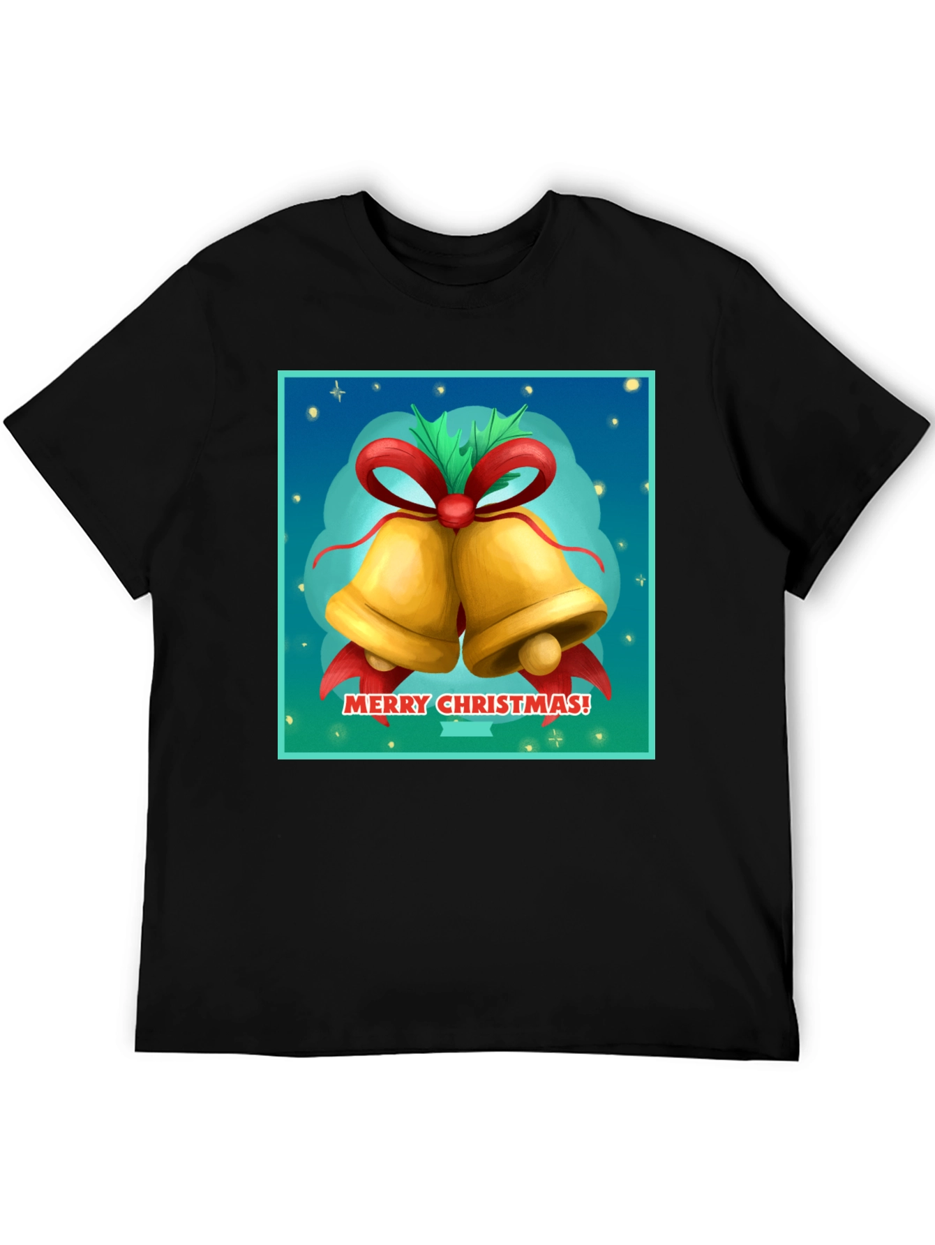 Merry Christmas Bells Graphic Tee