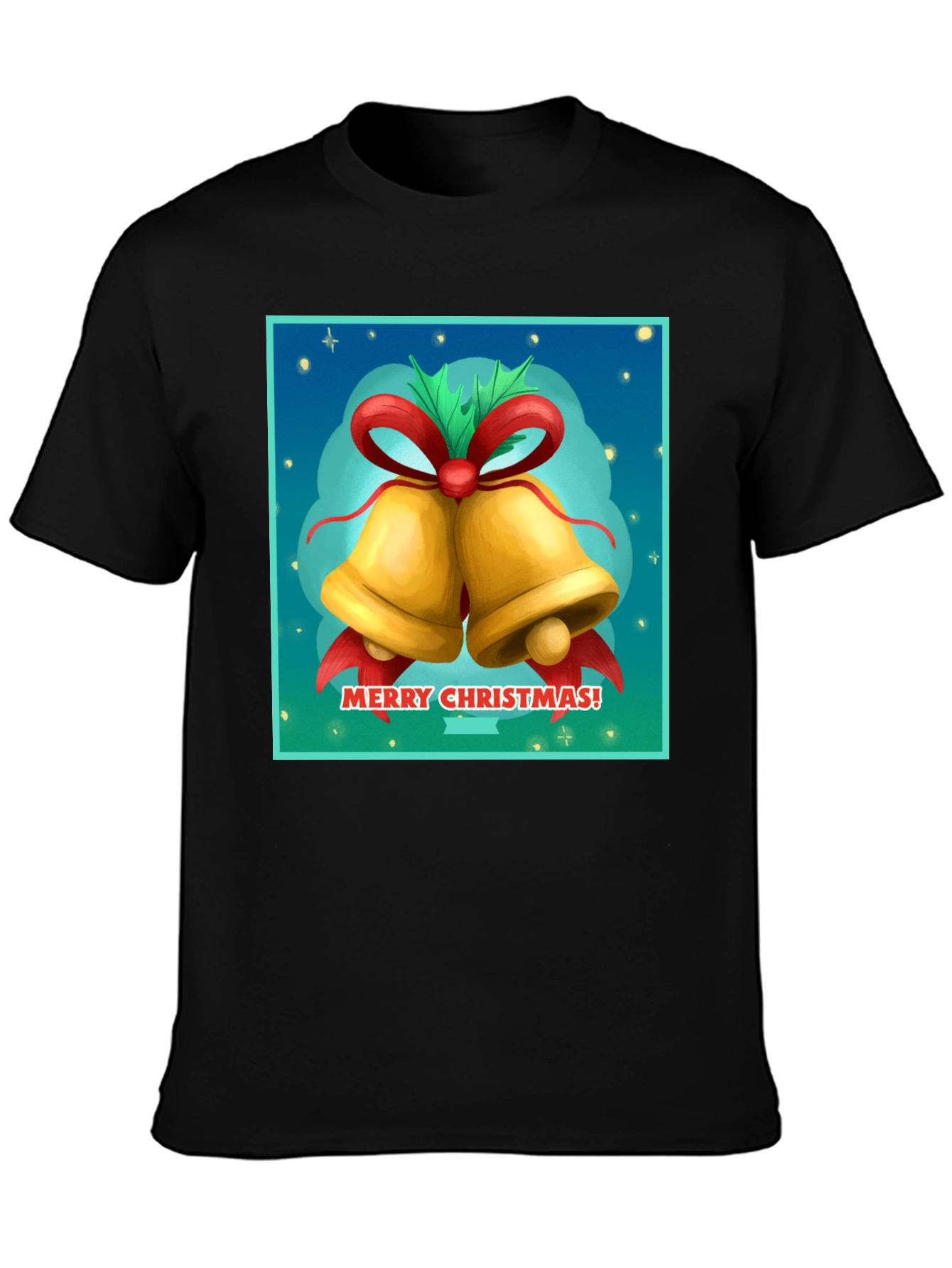 Merry Christmas Bells Graphic Tee