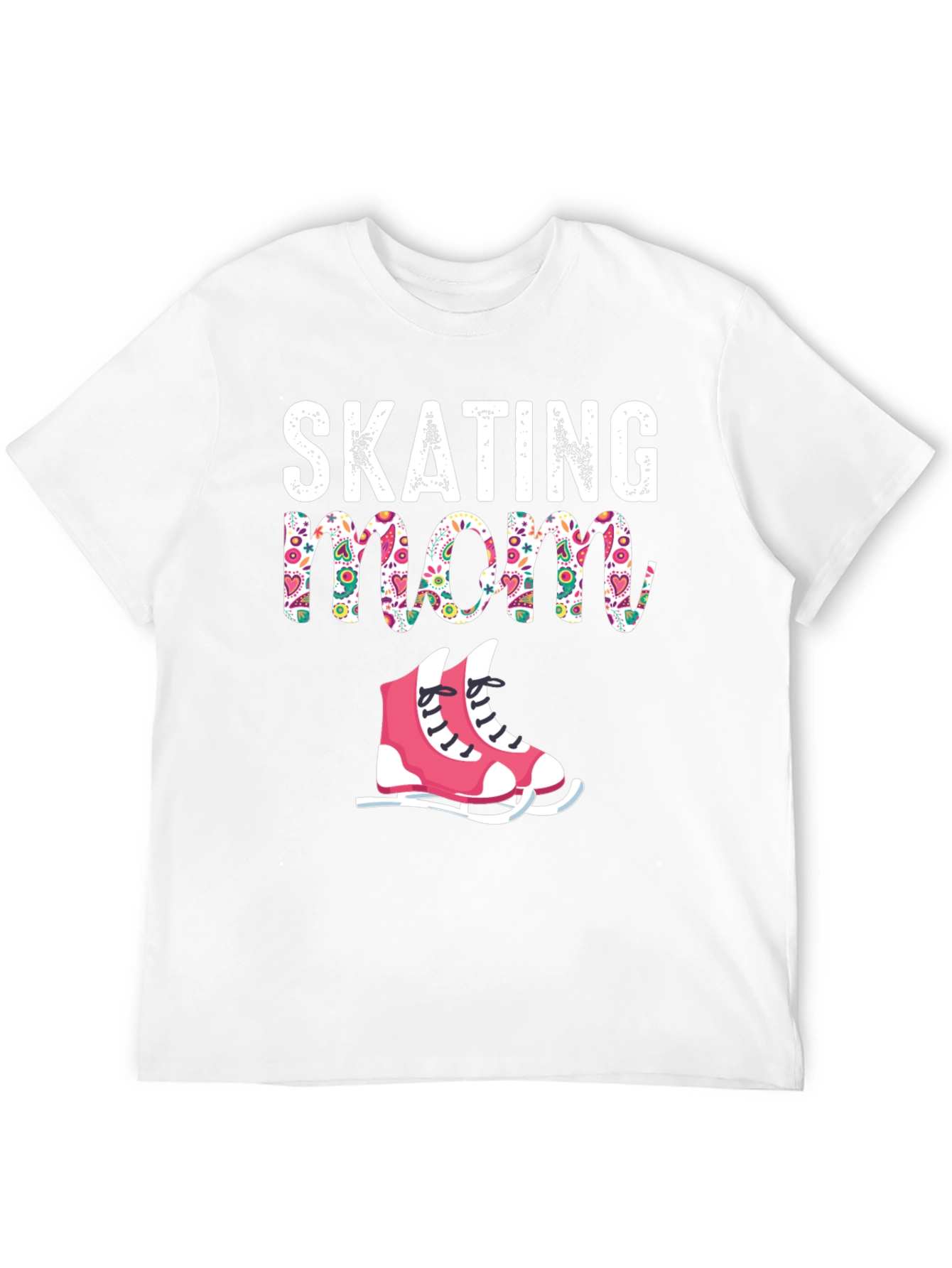 Skating Mom T-Shirt Novelty Graphic Tee