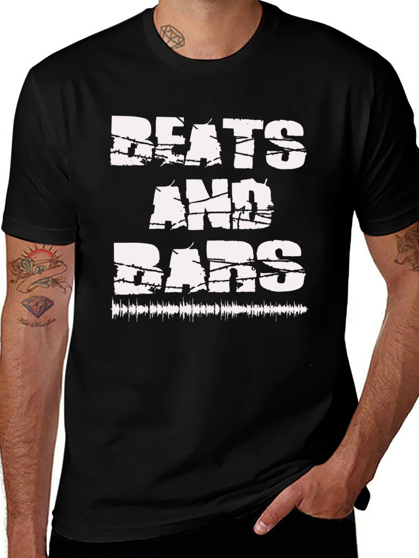 Beats and Bars Graphic T-Shirt