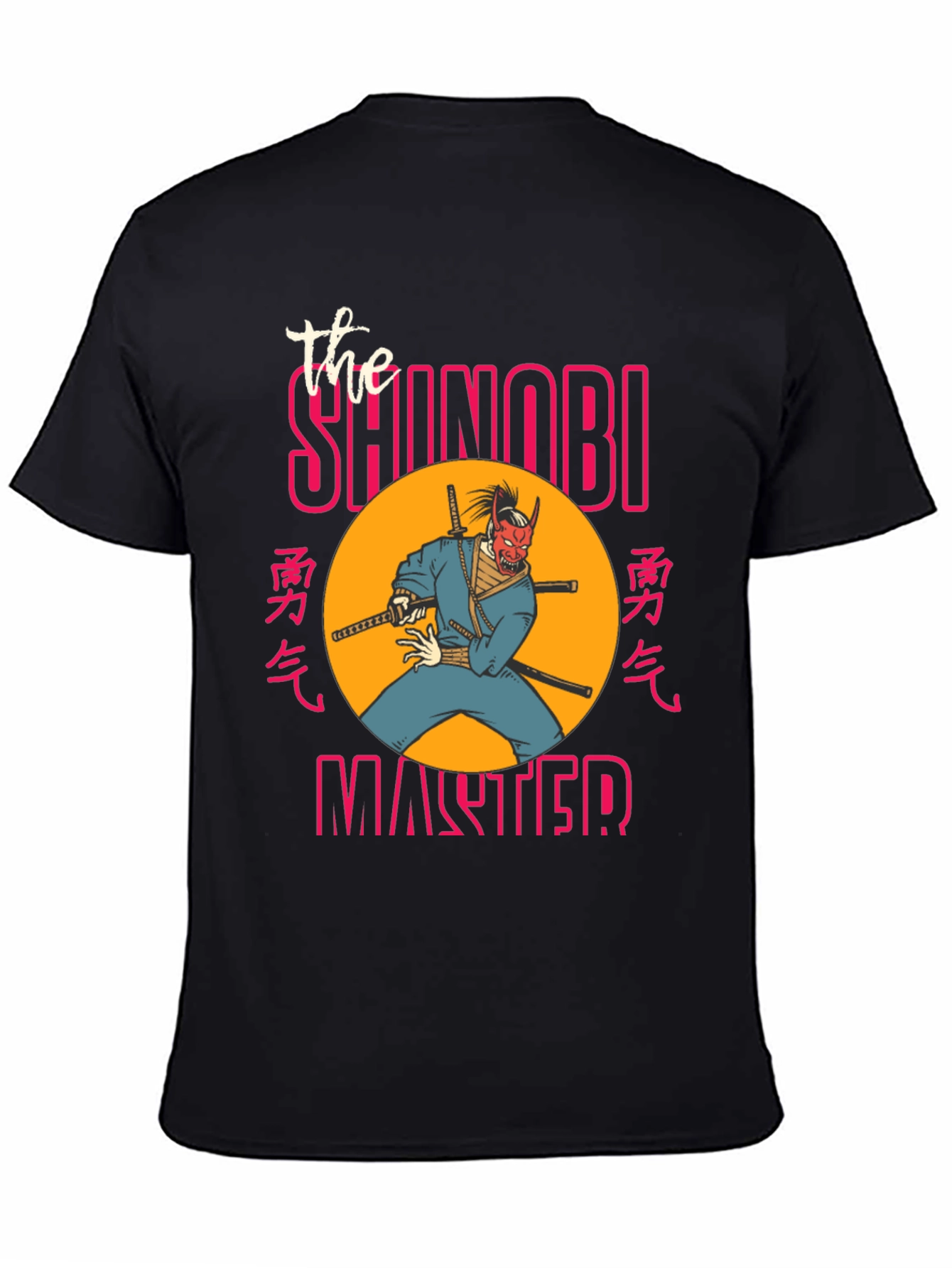 Shinobi Master Graphic Tee - Ninja Samurai T-Shirt